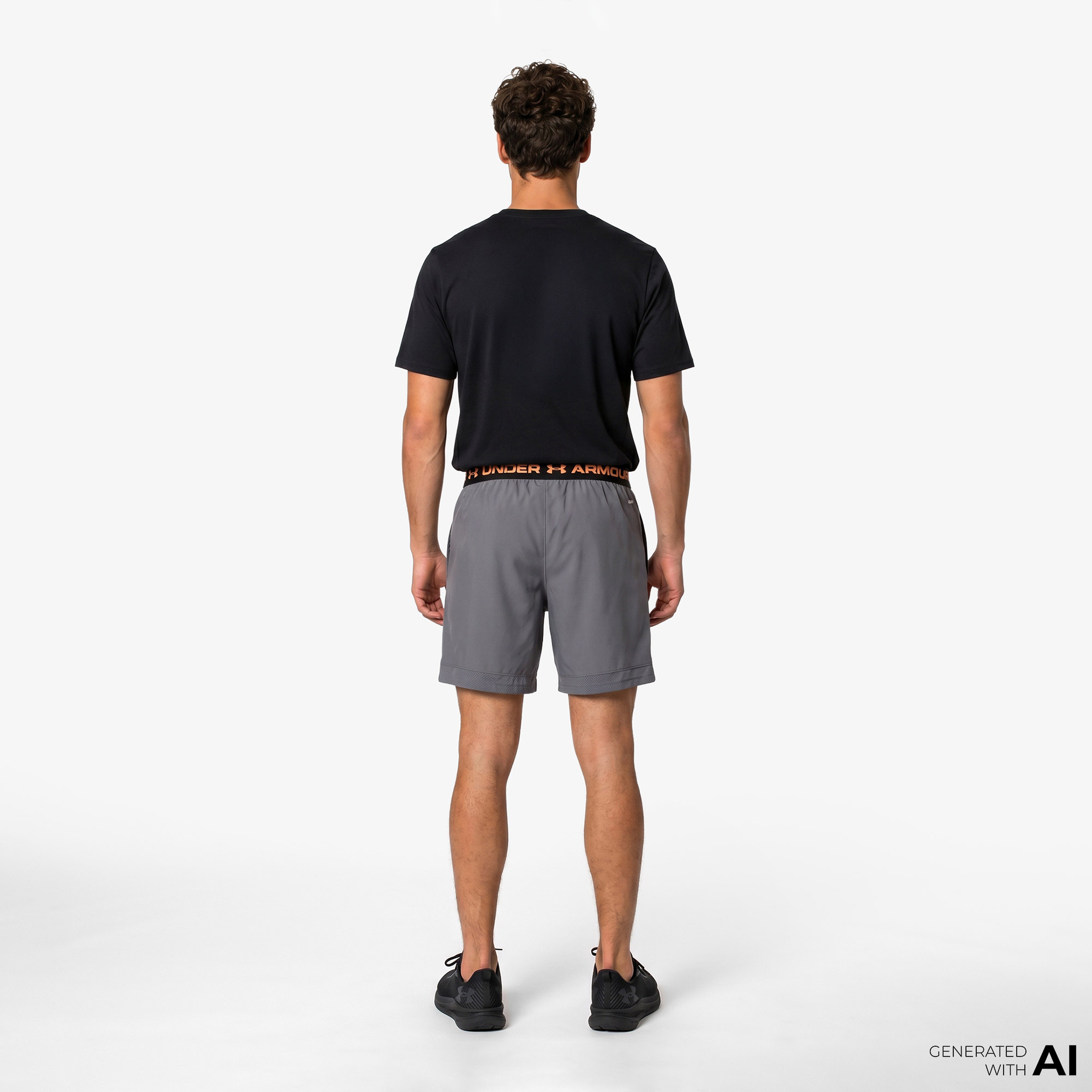 Under Armour Vanish Woven 6in Erkek Gri Antrenman Şortu