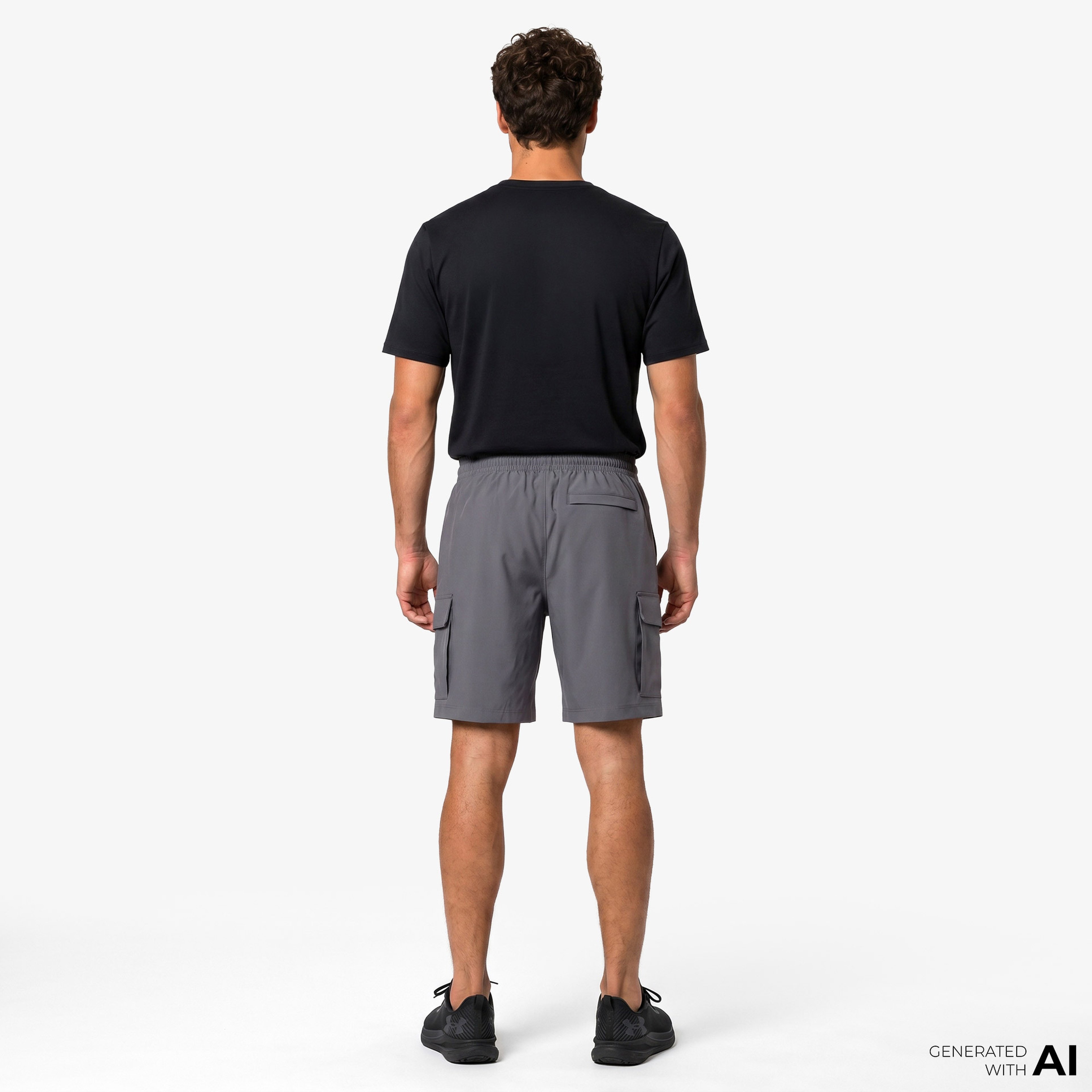 Under Armour Vibe Woven Cargo Erkek Gri Şort