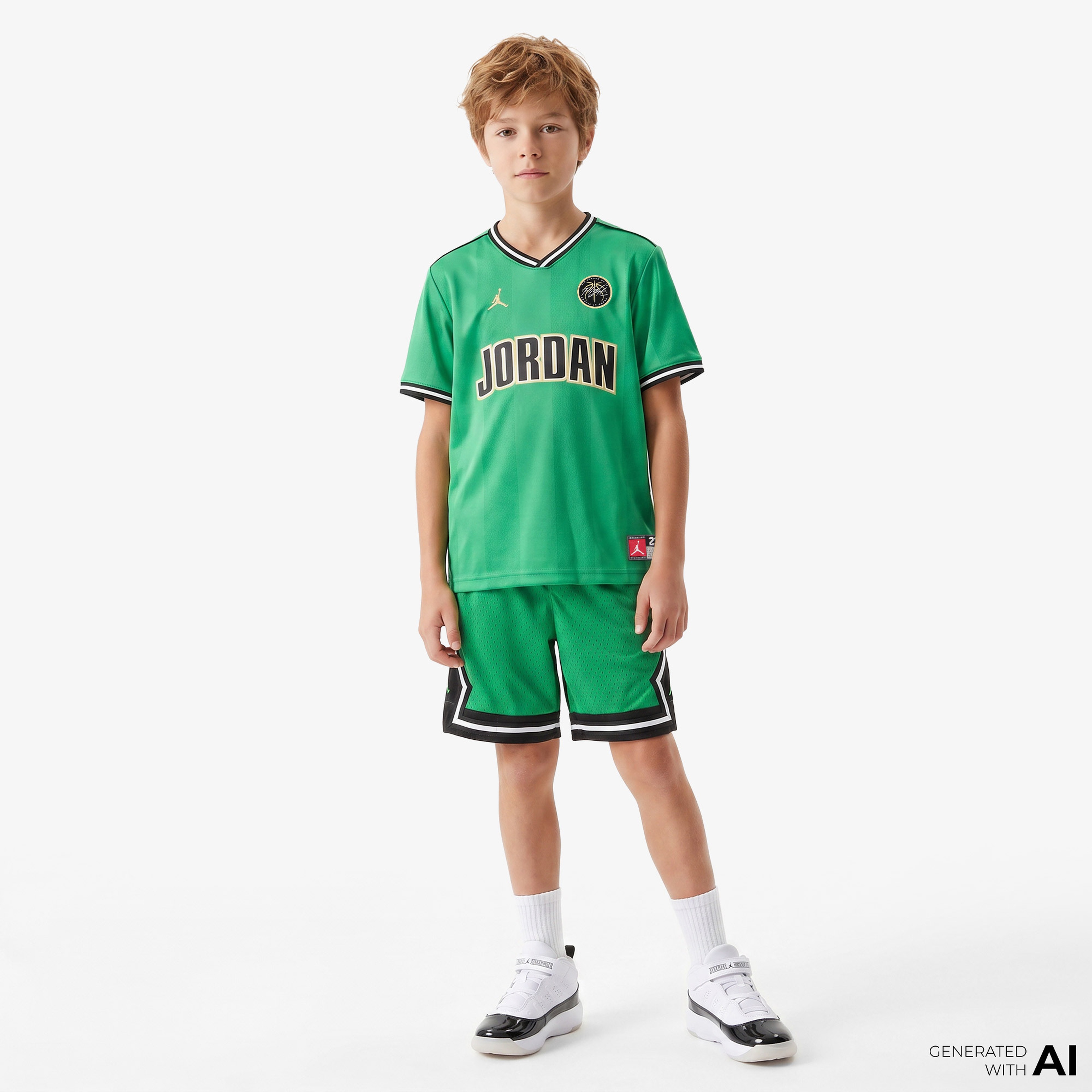 Jordan Sport Çocuk Yeşil Forma