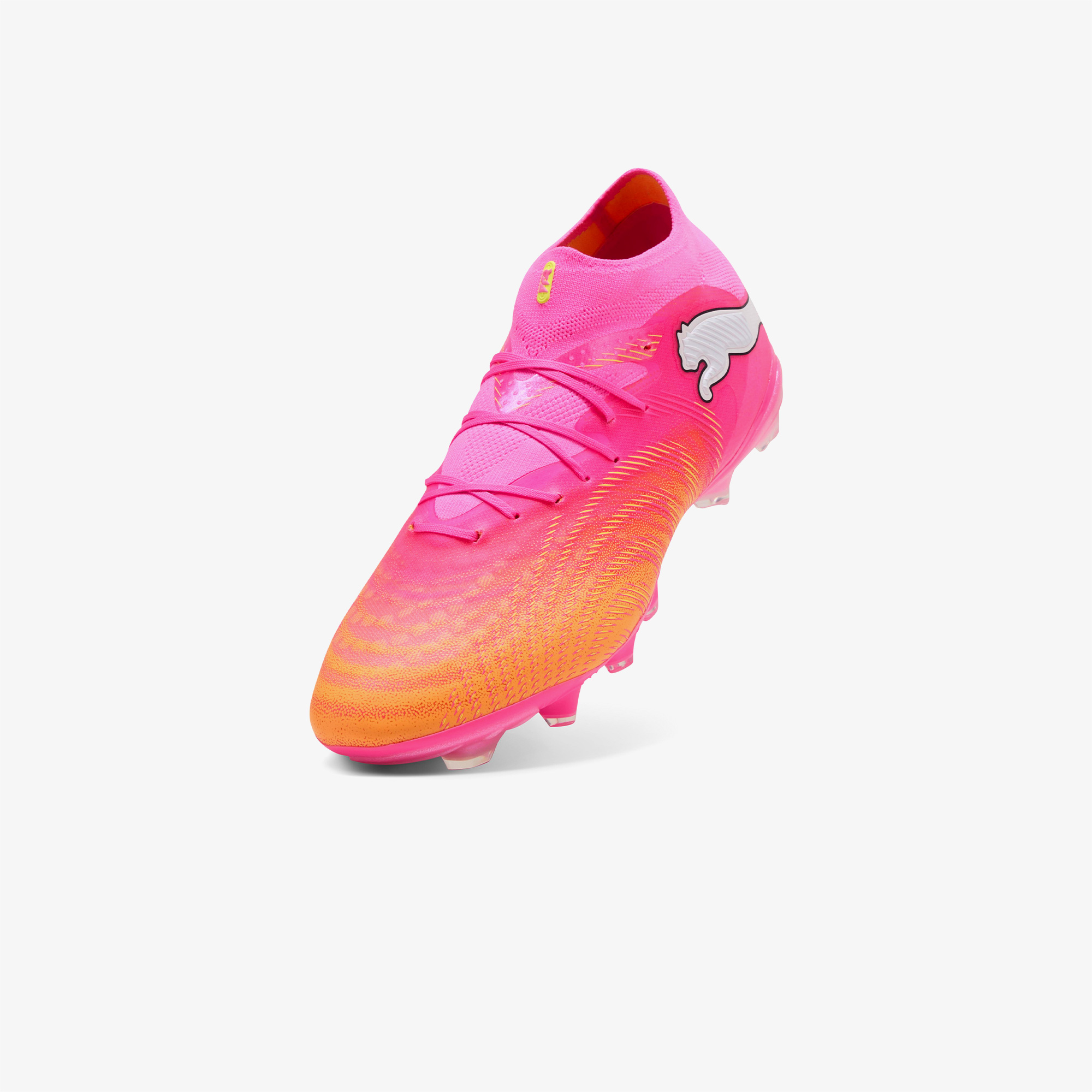 Puma Future 9 Pro Fg/Ag Erkek Pembe Çim Saha Kramponu