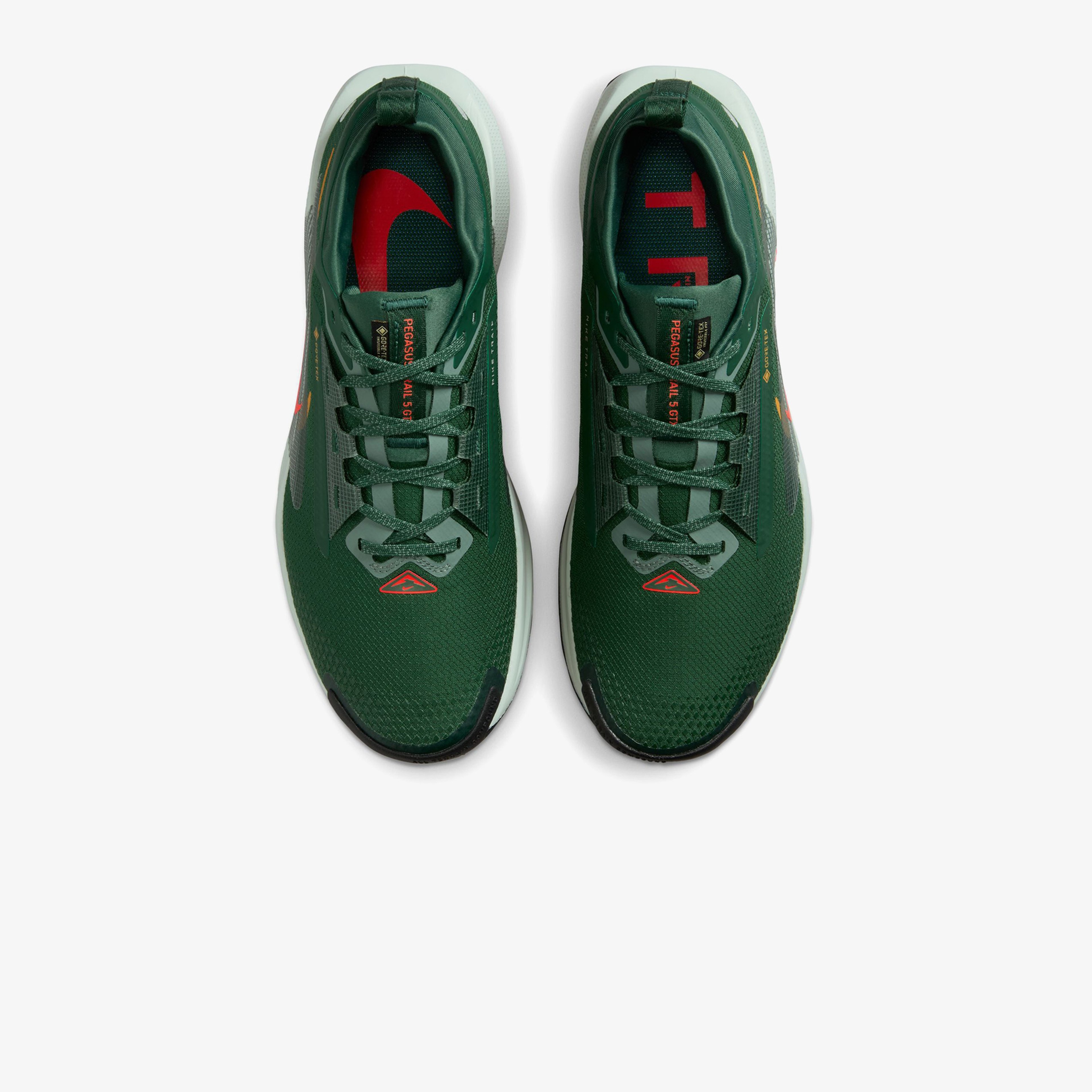 Nike Pegasus Trail 5 Gore-Tex Erkek Yeşil Koşu Ayakkabısı