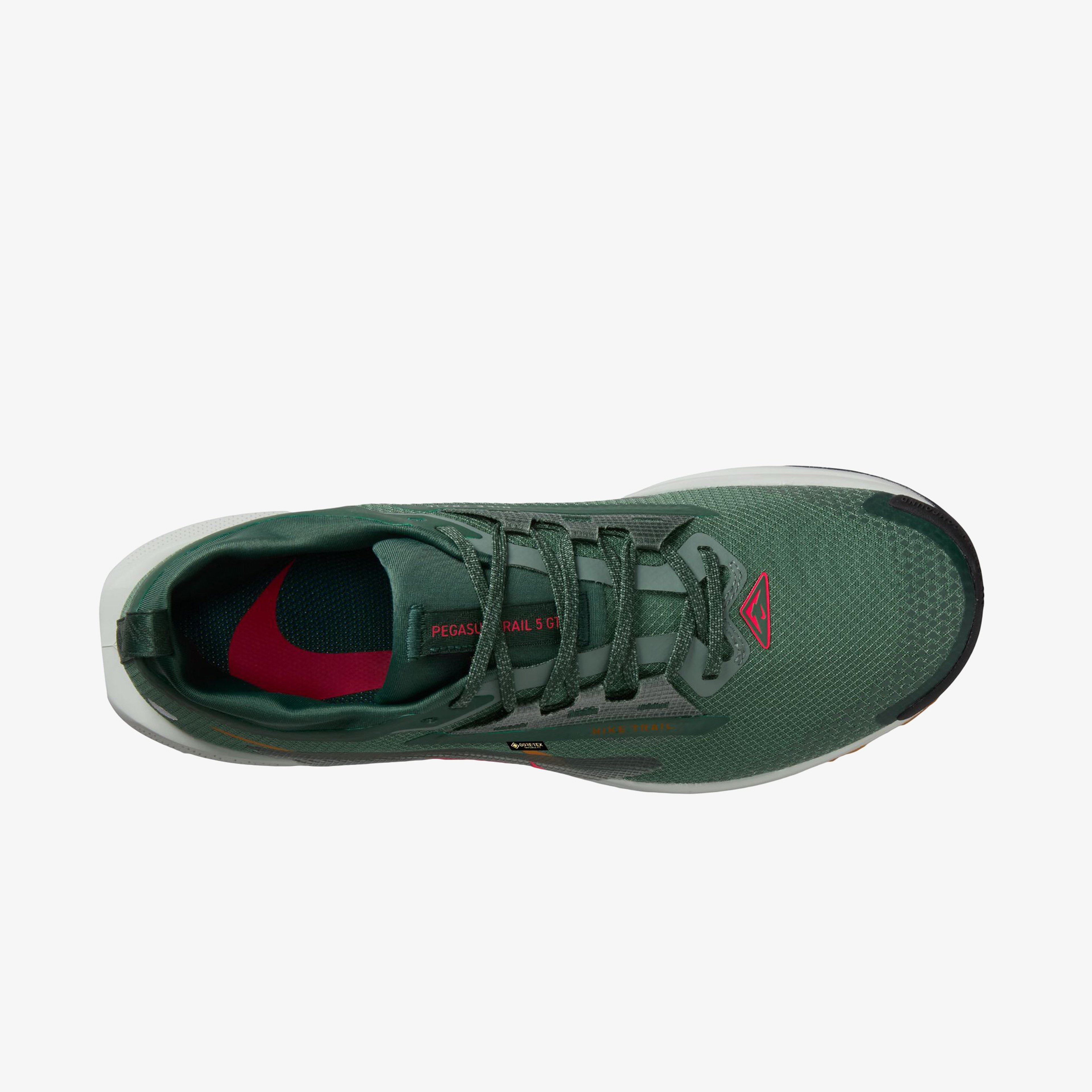 Nike Pegasus Trail 5 Gore-Tex Erkek Yeşil Koşu Ayakkabısı