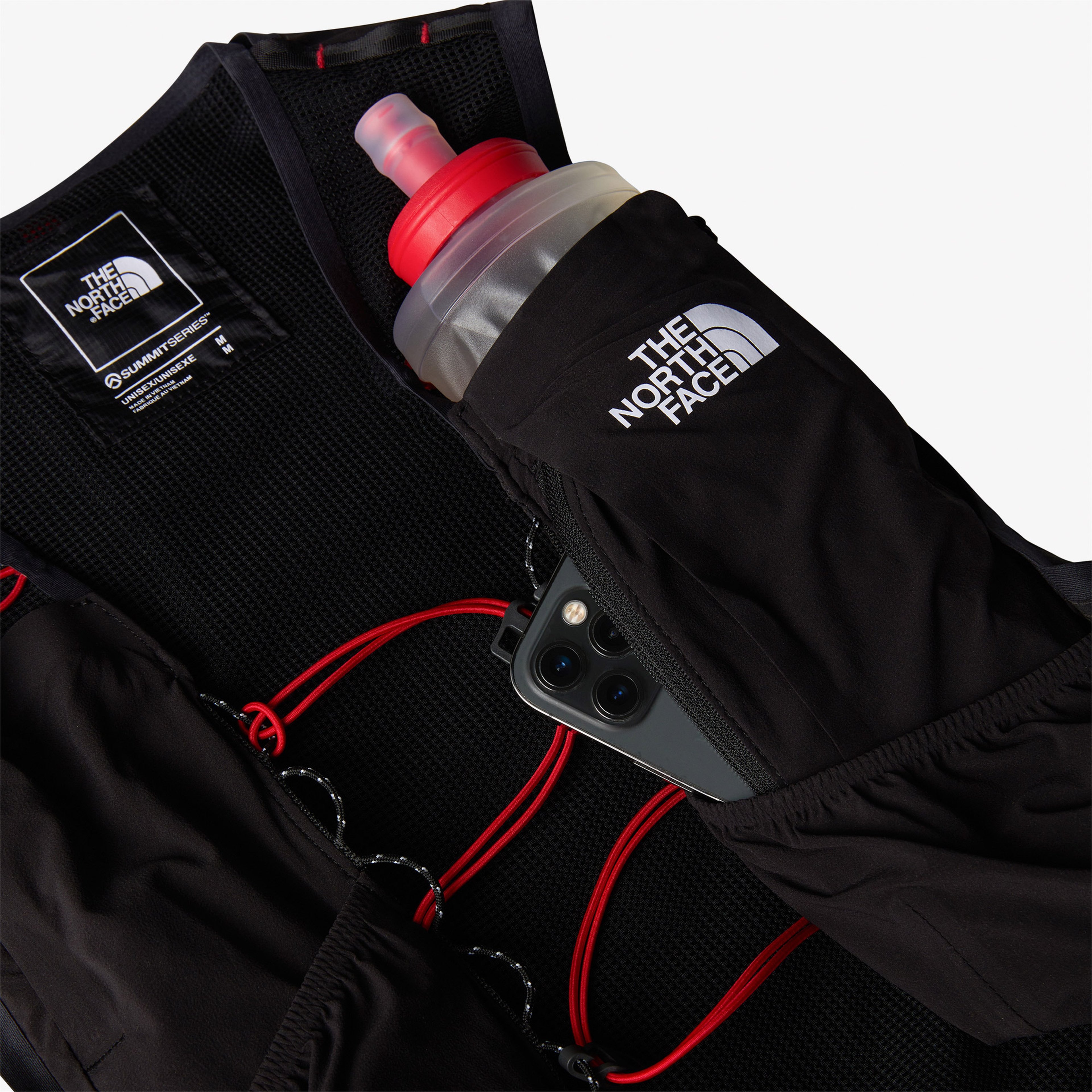 The North Face Summit Run Vest 10 Unisex Siyah Koşu Yeleği