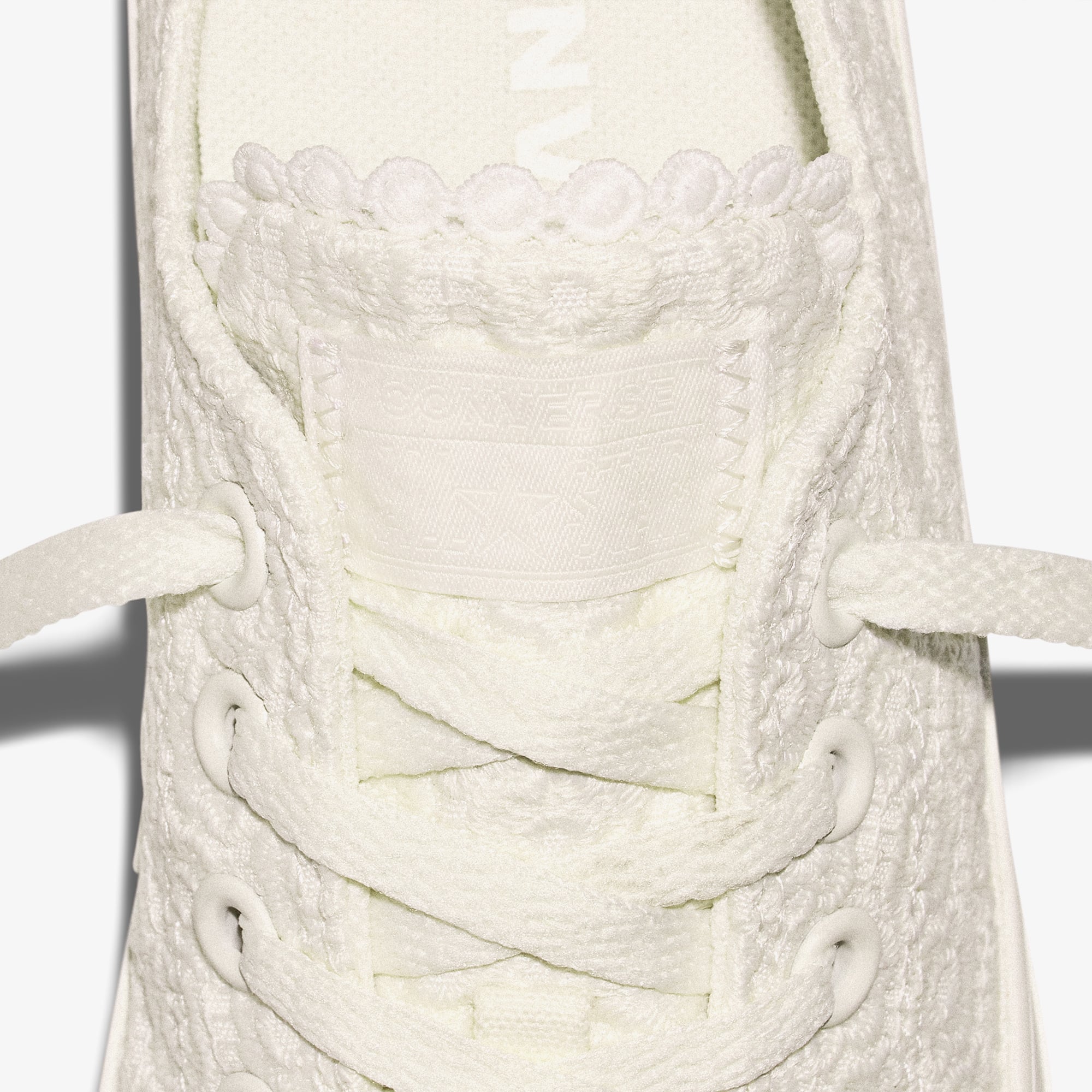 Converse Chuck Taylor All Star Unisex Çiçek İşlemeli Krem Sneaker