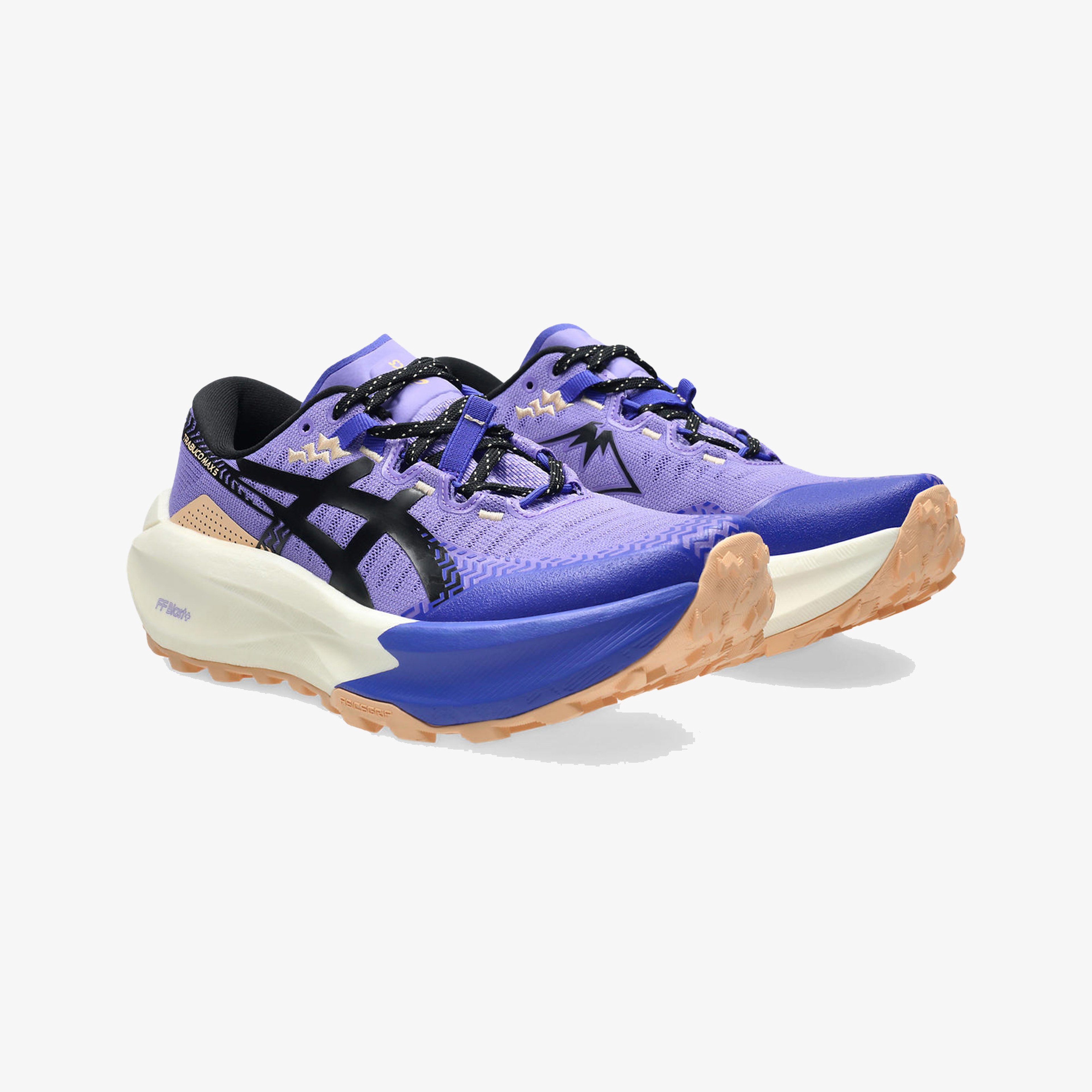 Asics Trabuco Max 5 Kadın Mavi Koşu Ayakkabısı