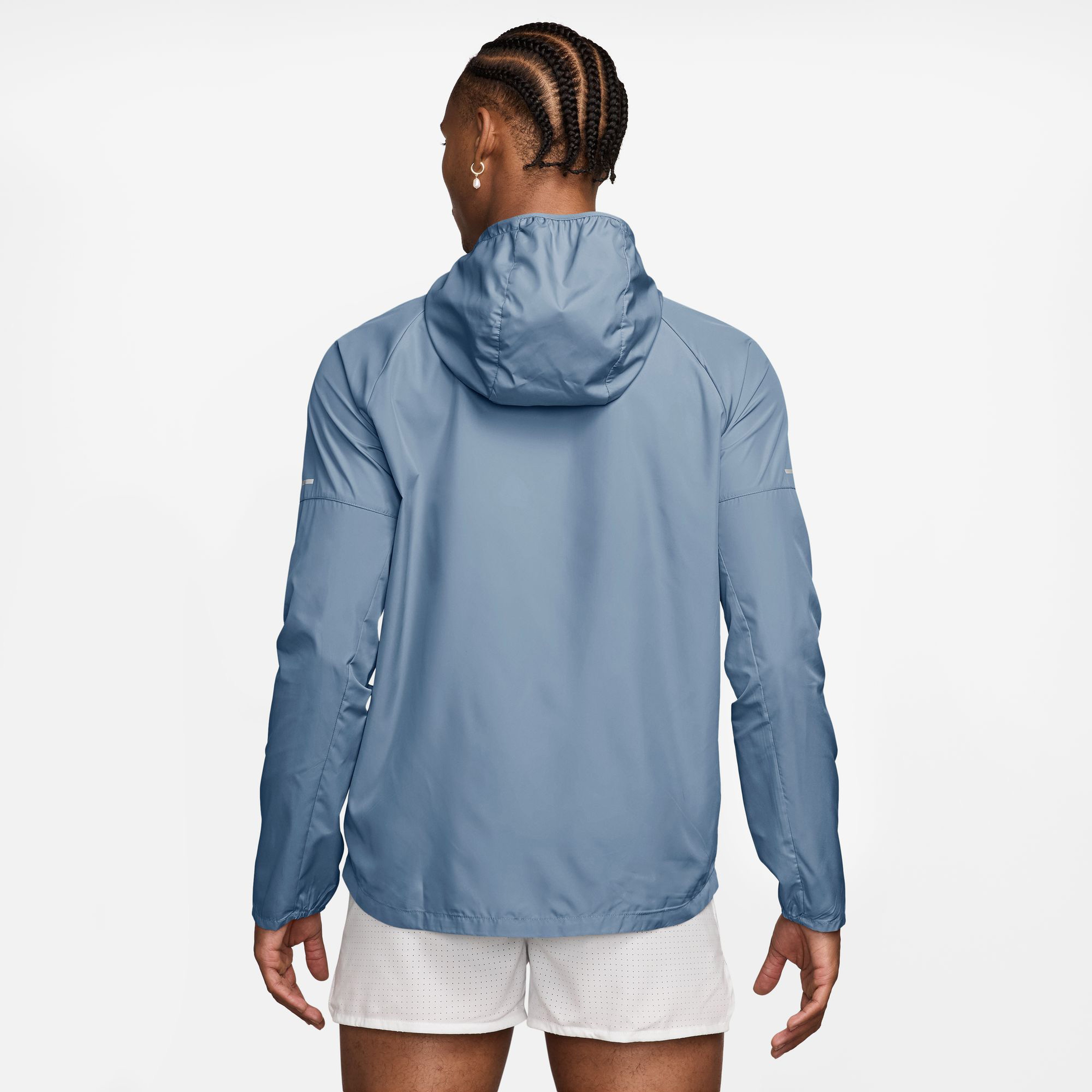 Nike Miler Erkek Mavi Koşu Ceketi