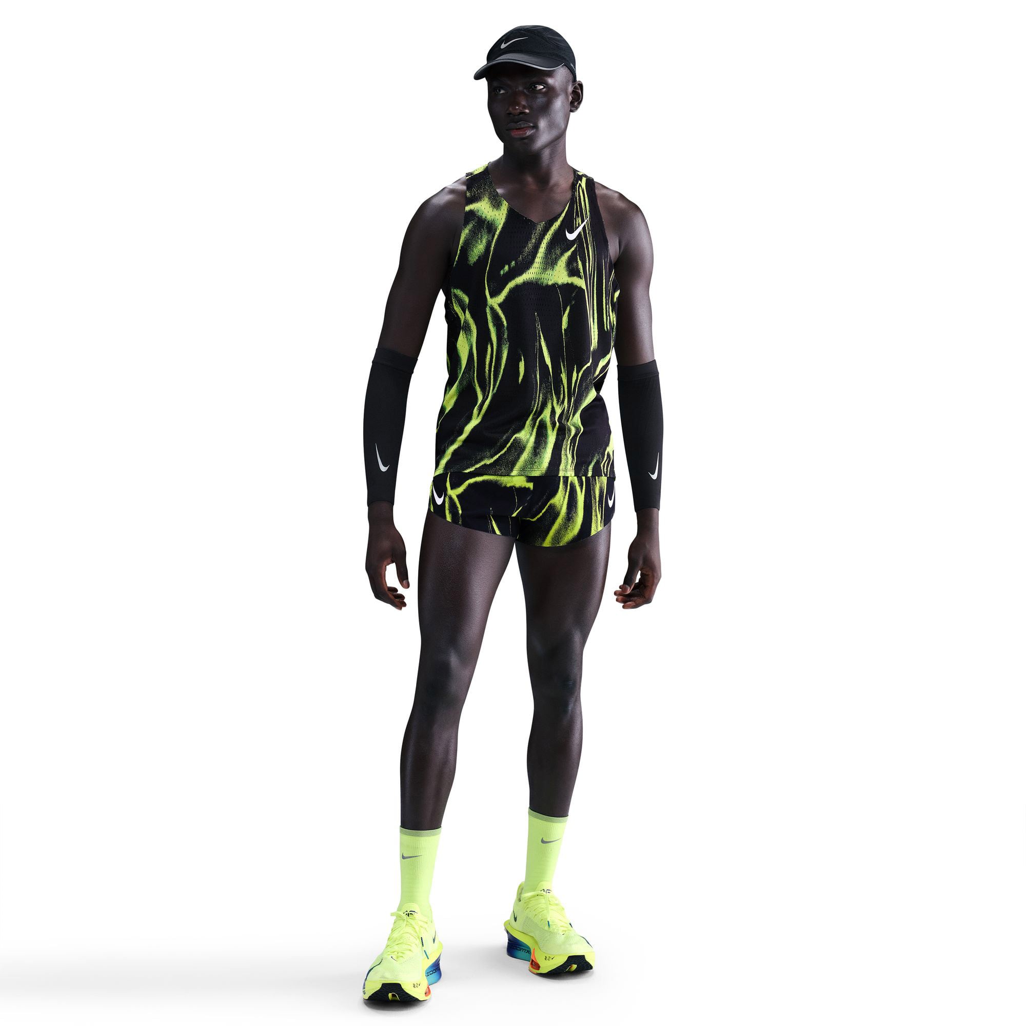 Nike Aeroswift Erkek Beyaz Antrenman Şort