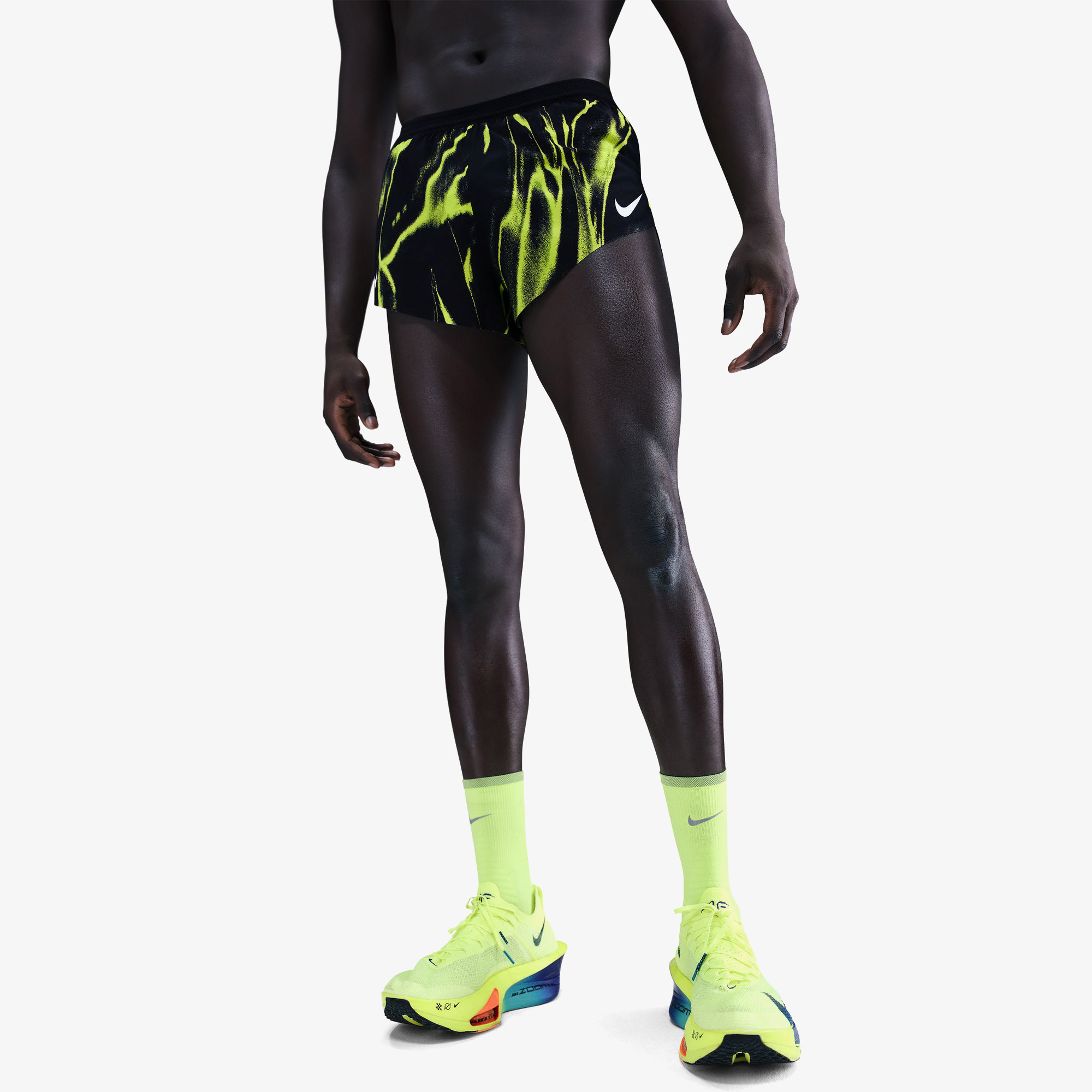 Nike Aeroswift Erkek Beyaz Antrenman Şort