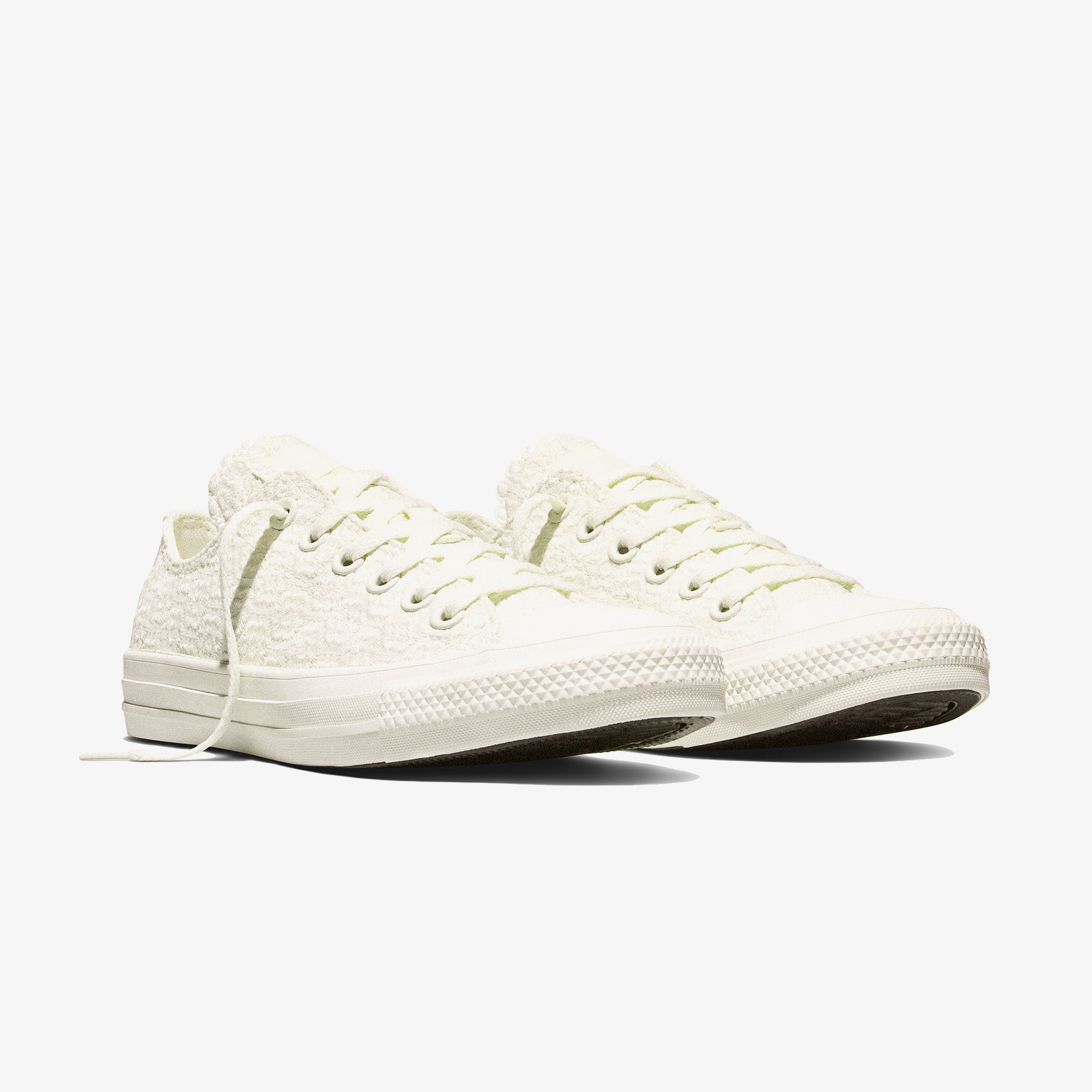Converse Chuck Taylor All Star Unisex Çiçek İşlemeli Krem Sneaker