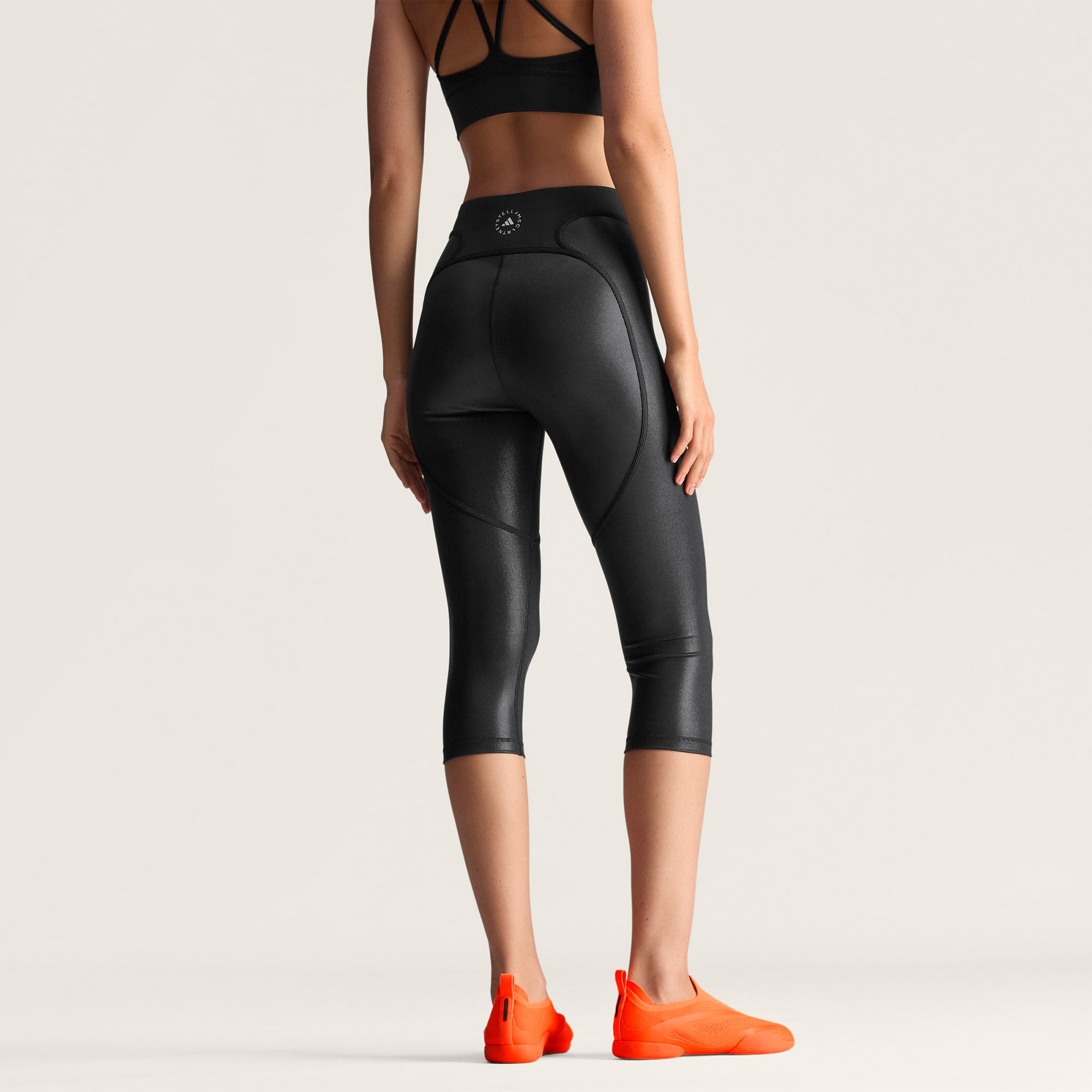 adidas by Stella McCartney Tpr Md Cap Kadın Siyah Tayt