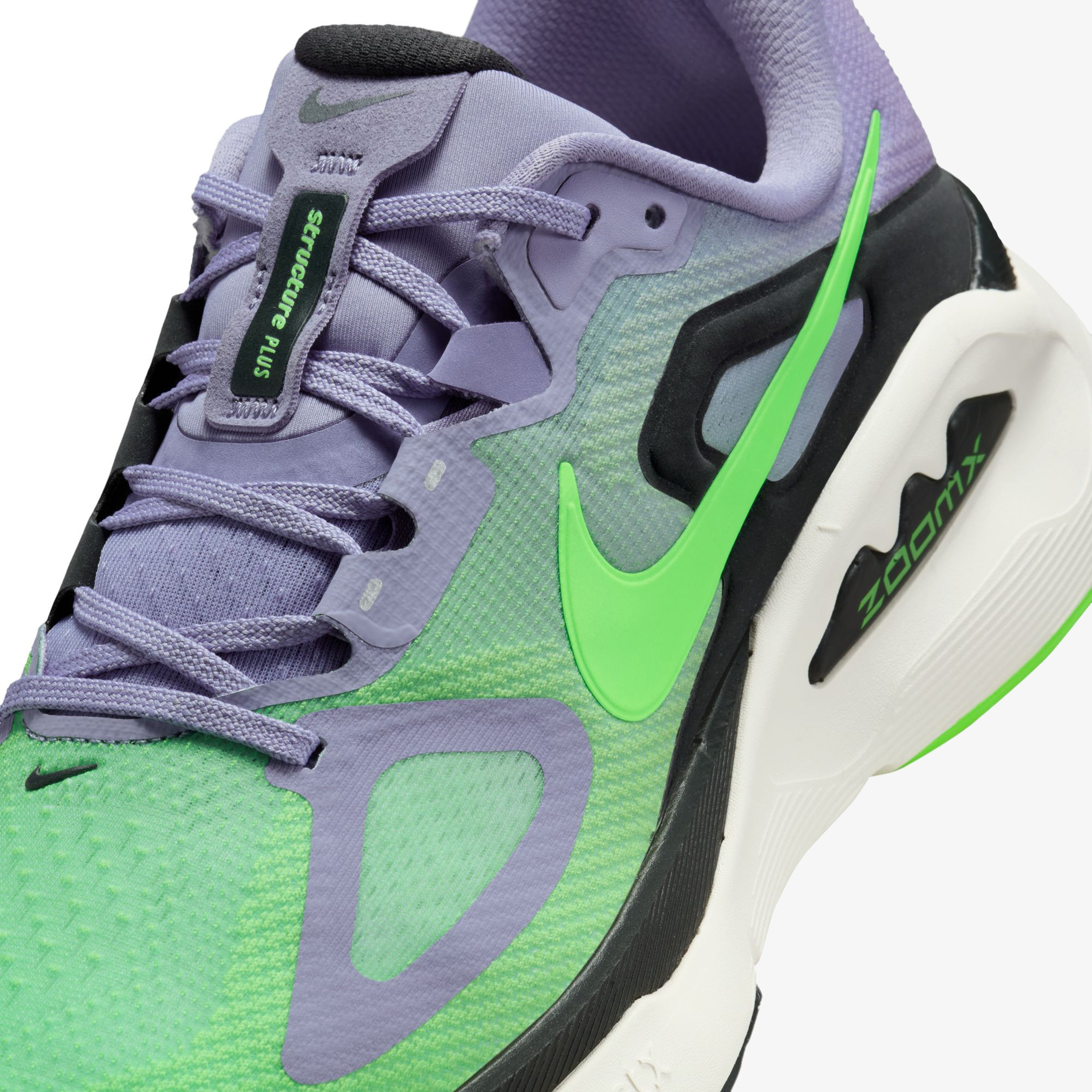 Nike Structure Plus Erkek Mor Koşu Ayakkabısı
