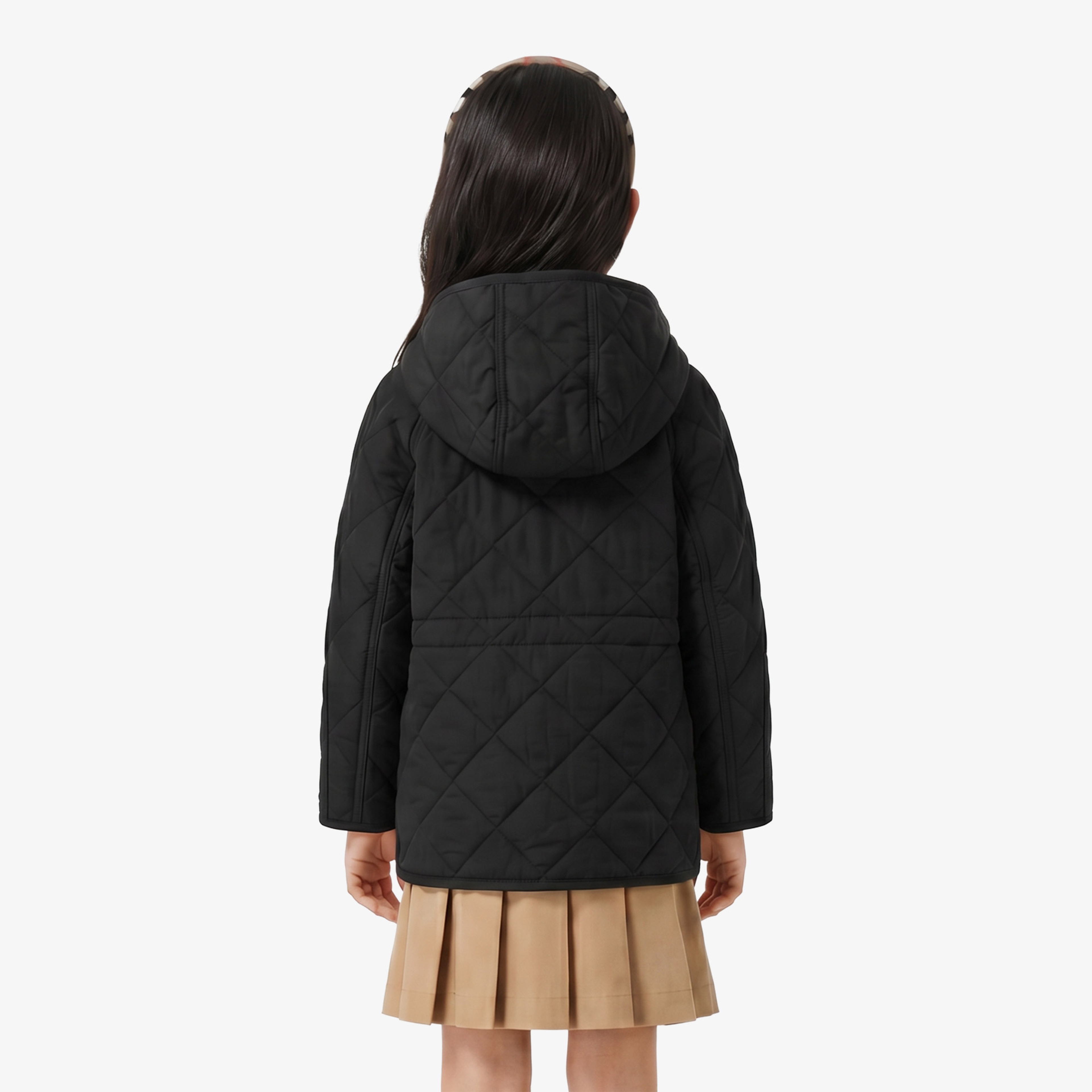 Burberry Harrison Çocuk Siyah Mont