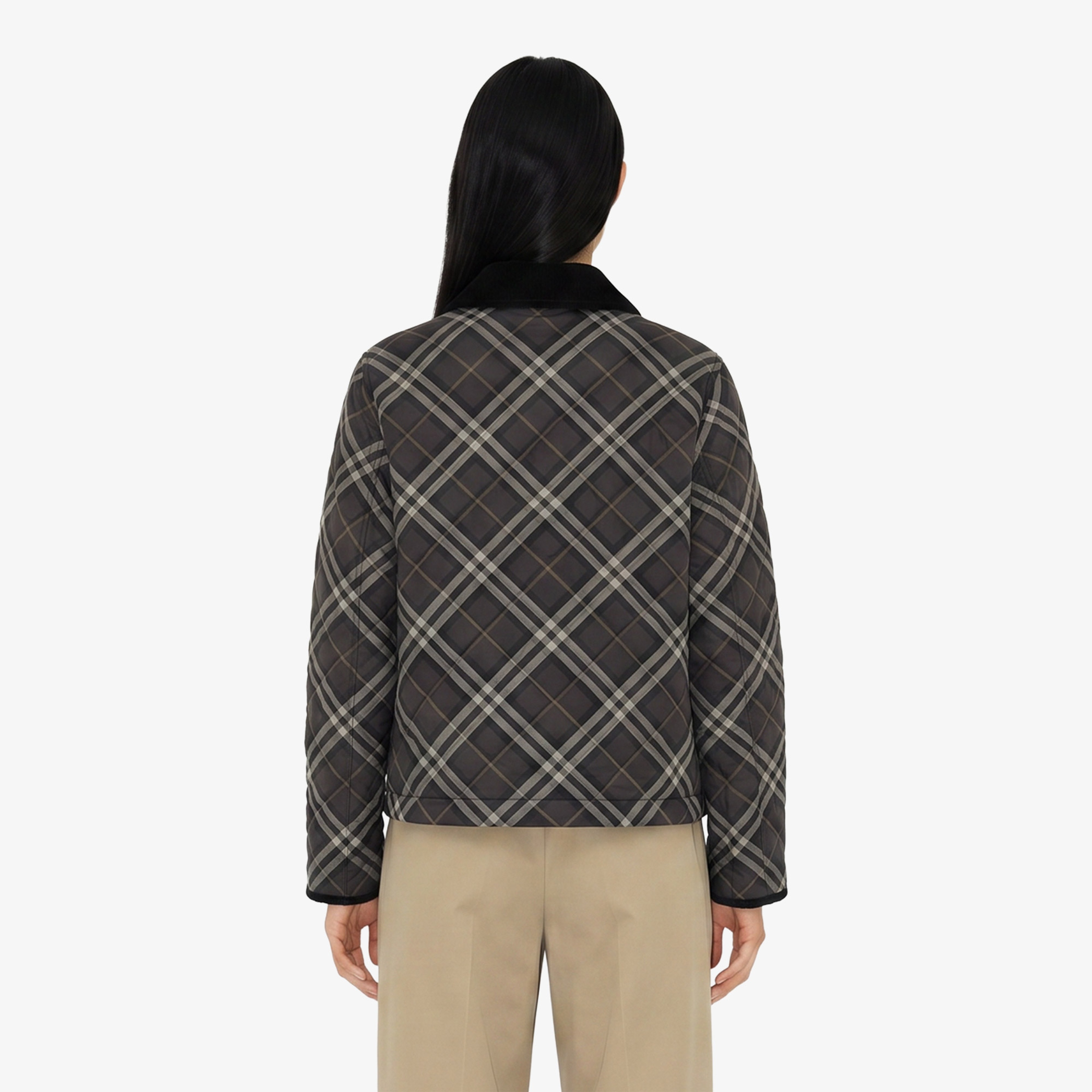 Burberry Oldham Kadın Kahverengi Mont