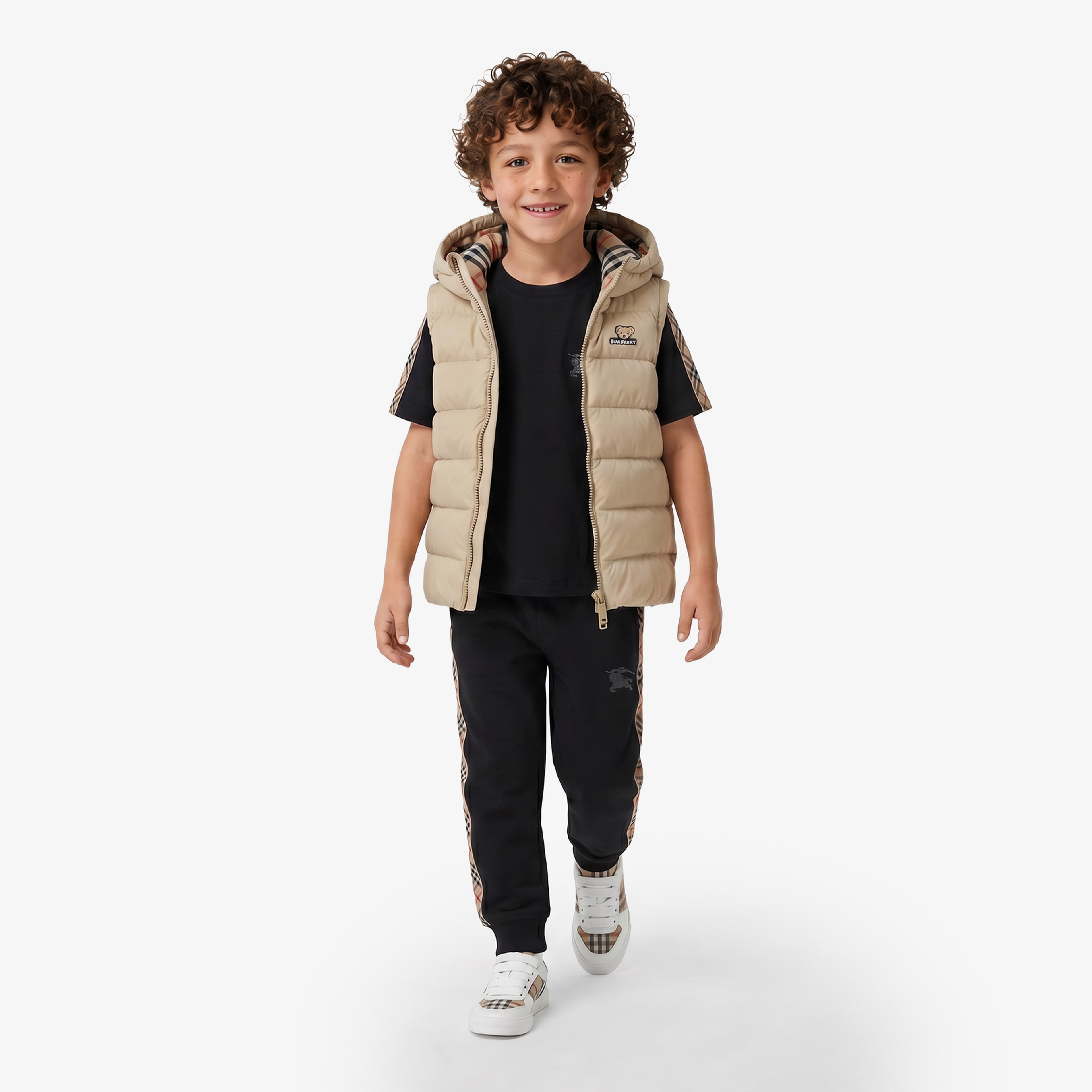 Burberry Çocuk Yeşil Mont