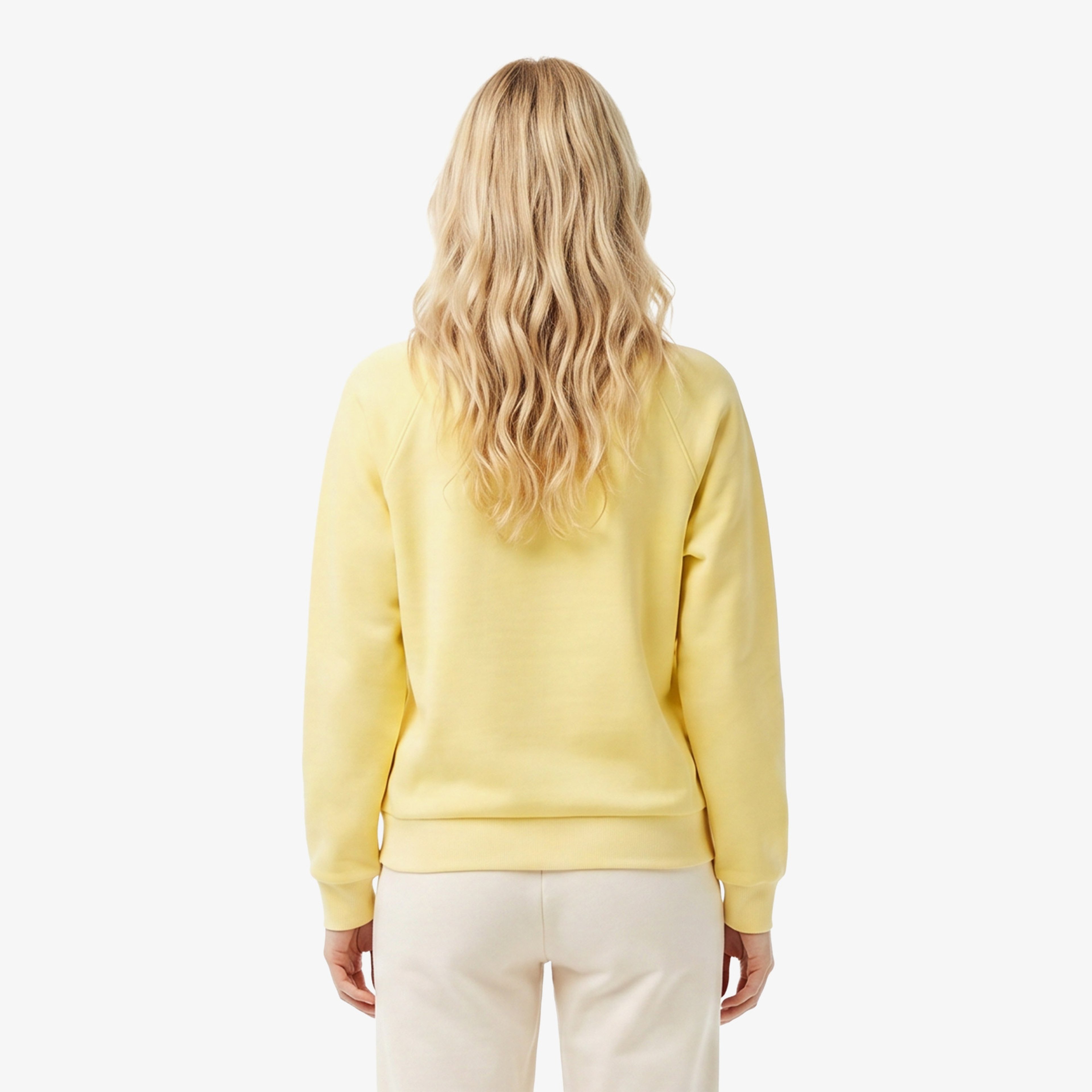 Lacoste Kadın Sarı Sweatshirt