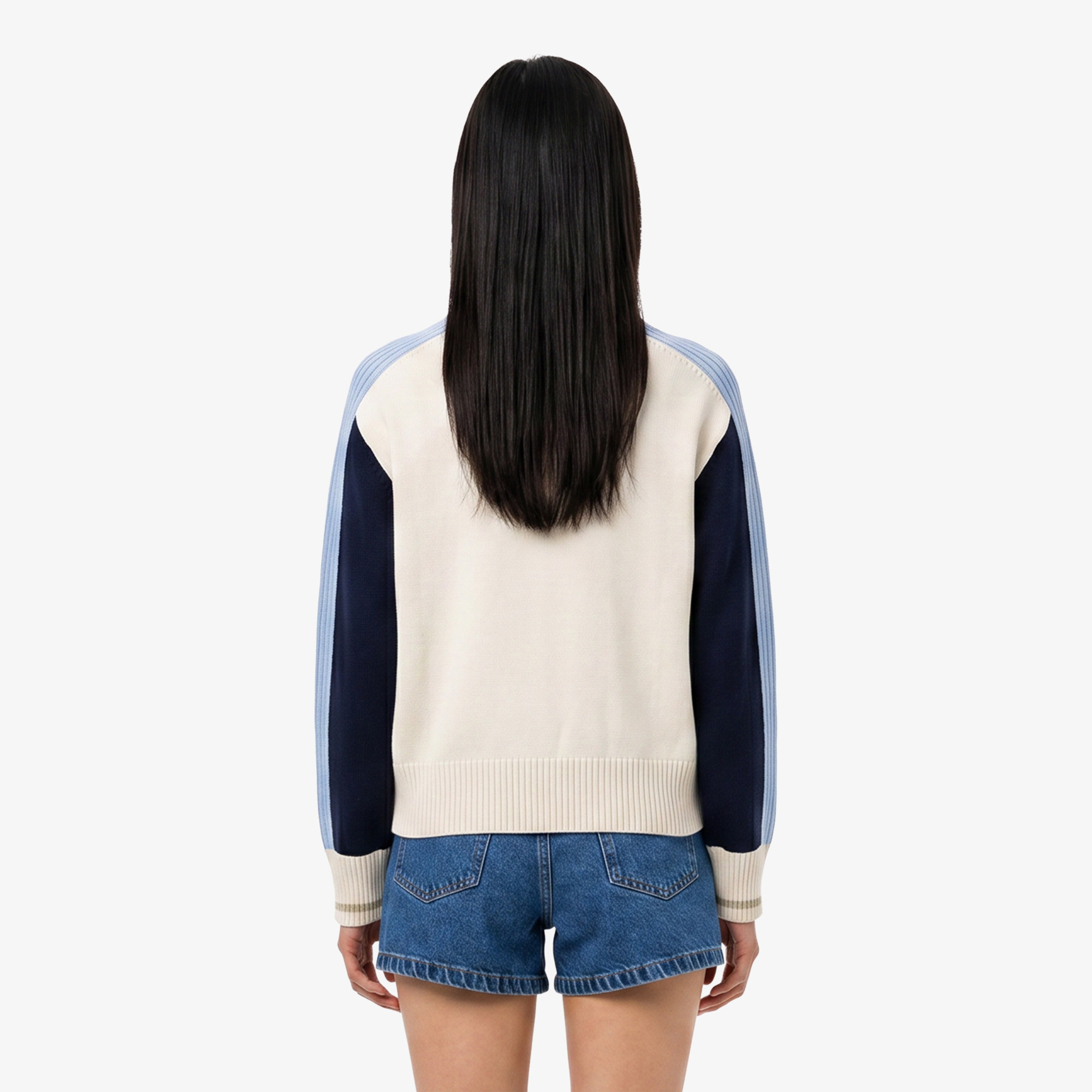 Lacoste Kadın Lacivert Kazak