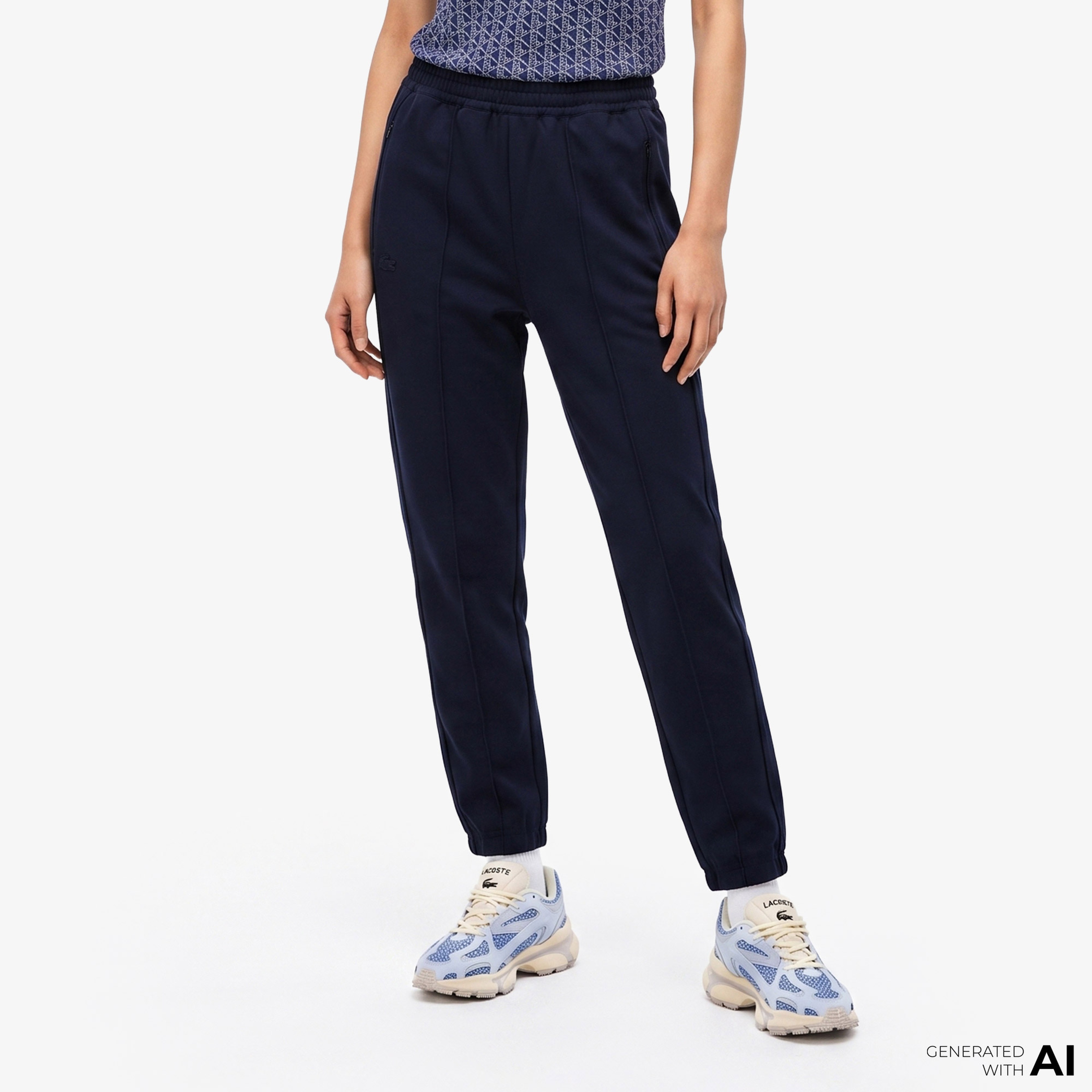 Lacoste Kadın Jogger Lacivert Pantolon