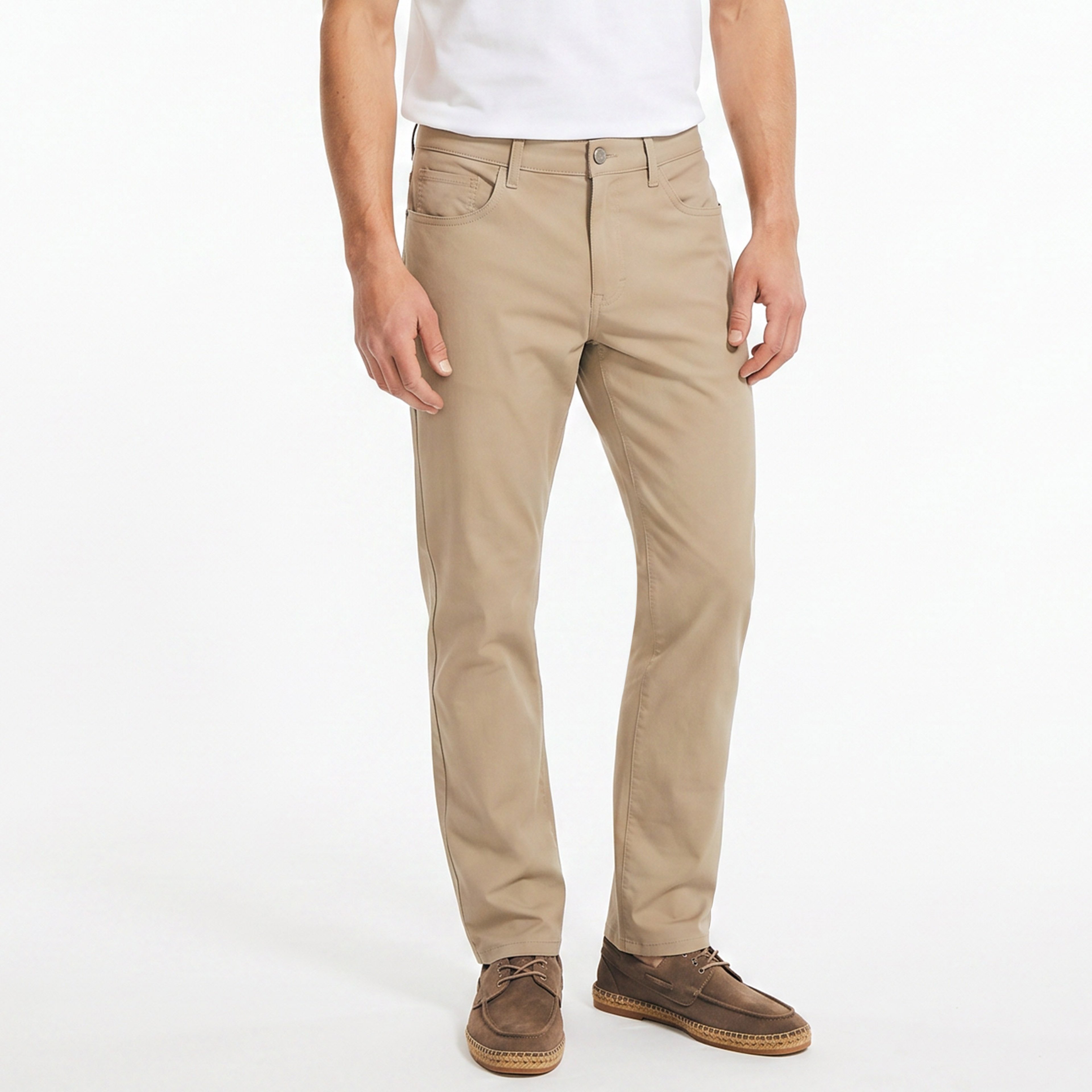 Nautica Erkek Kahverengi Slim Fit Pantolon
