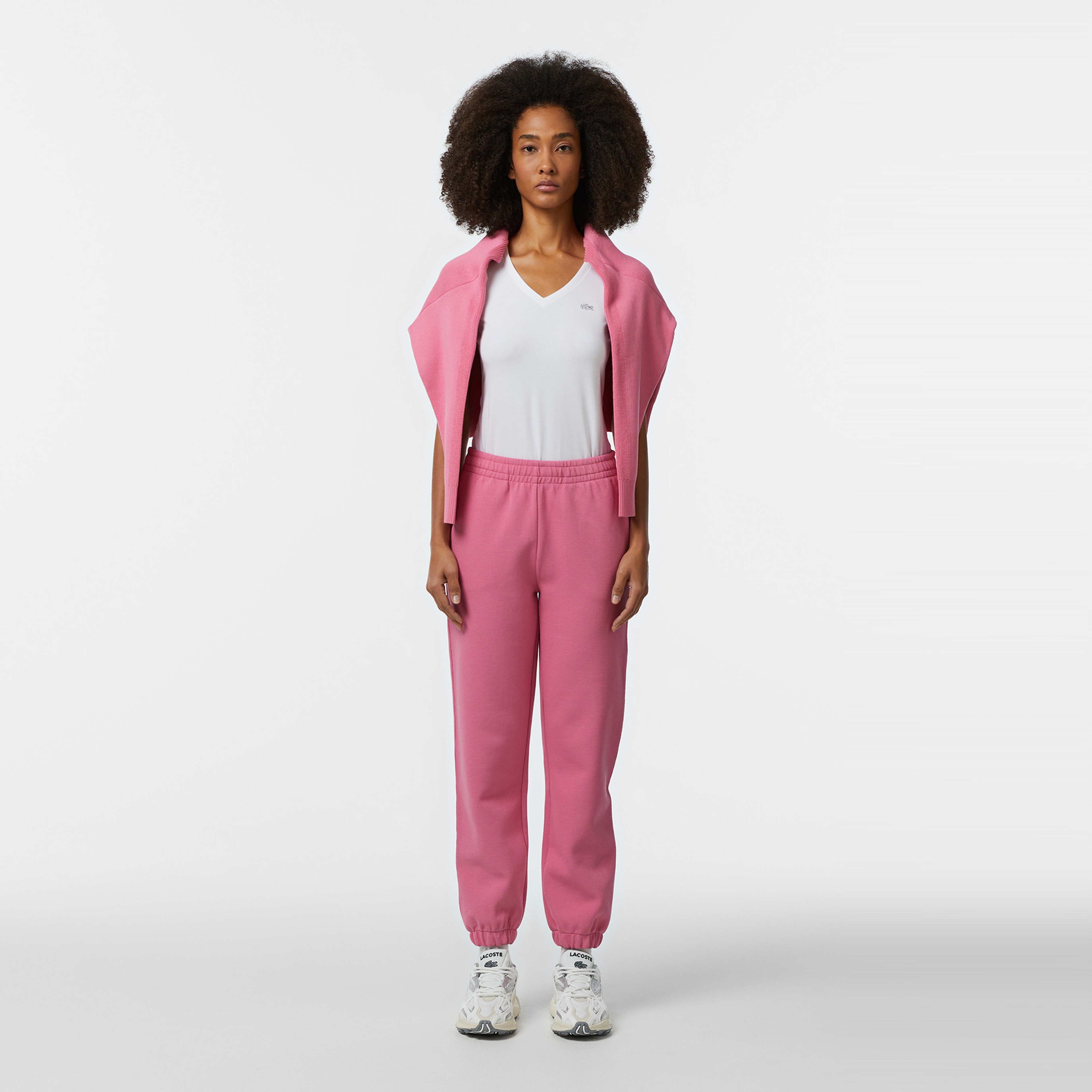 Kadın Regular Fit Pembe Eşofman Altı
