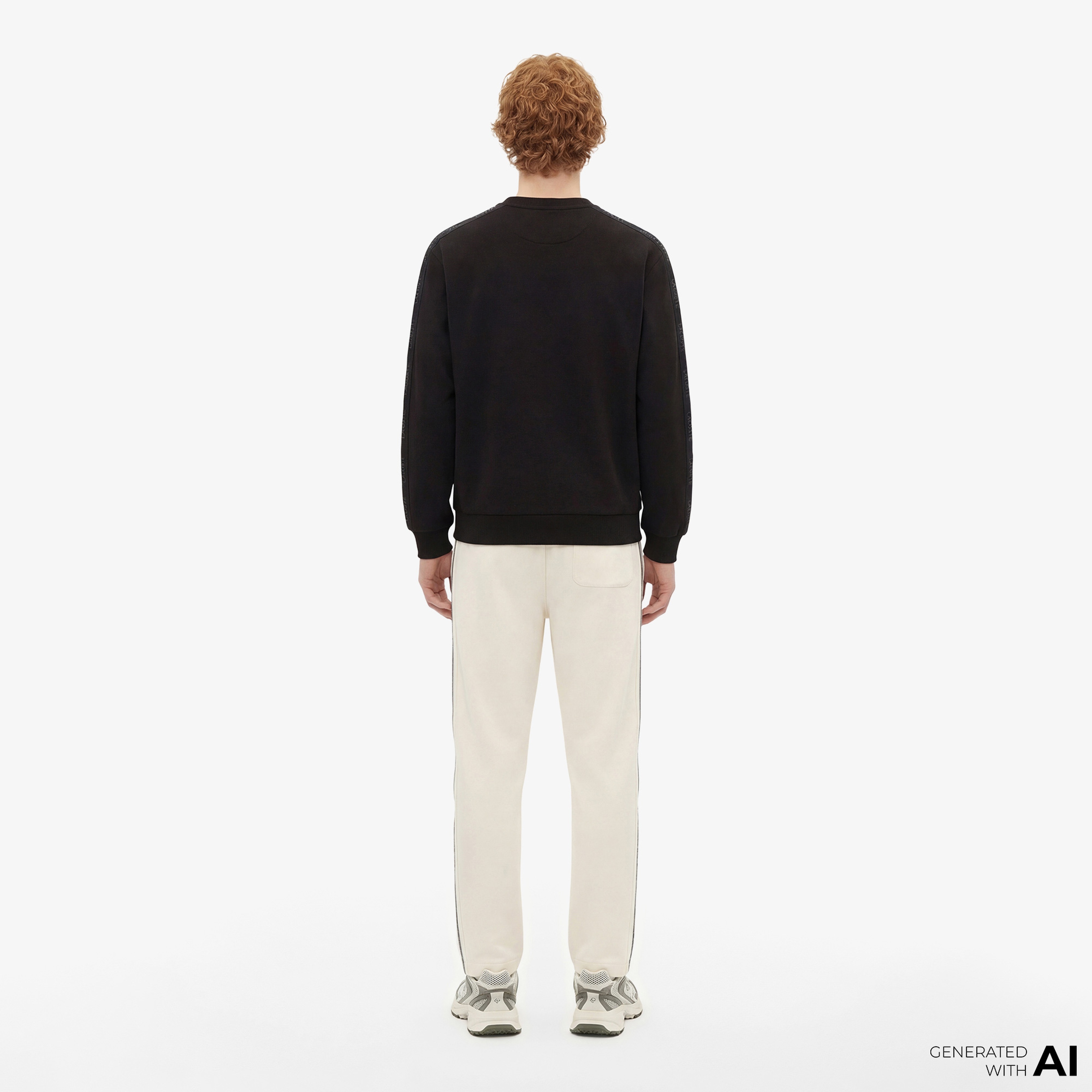 Lacoste Erkek Relaxed Fit Siyah Sweatshirt