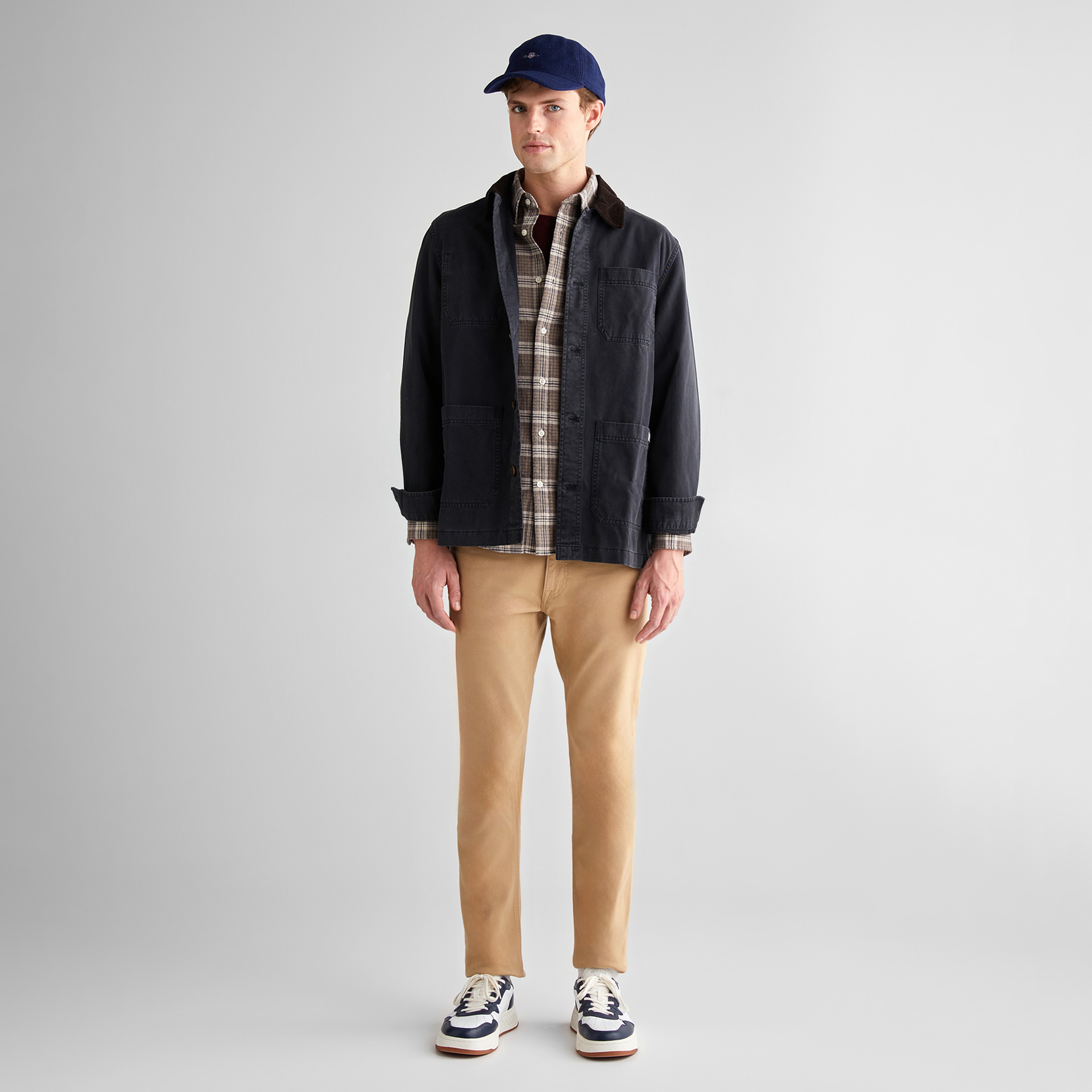 GANT Erkek Siyah Regular Fit  Gömlek