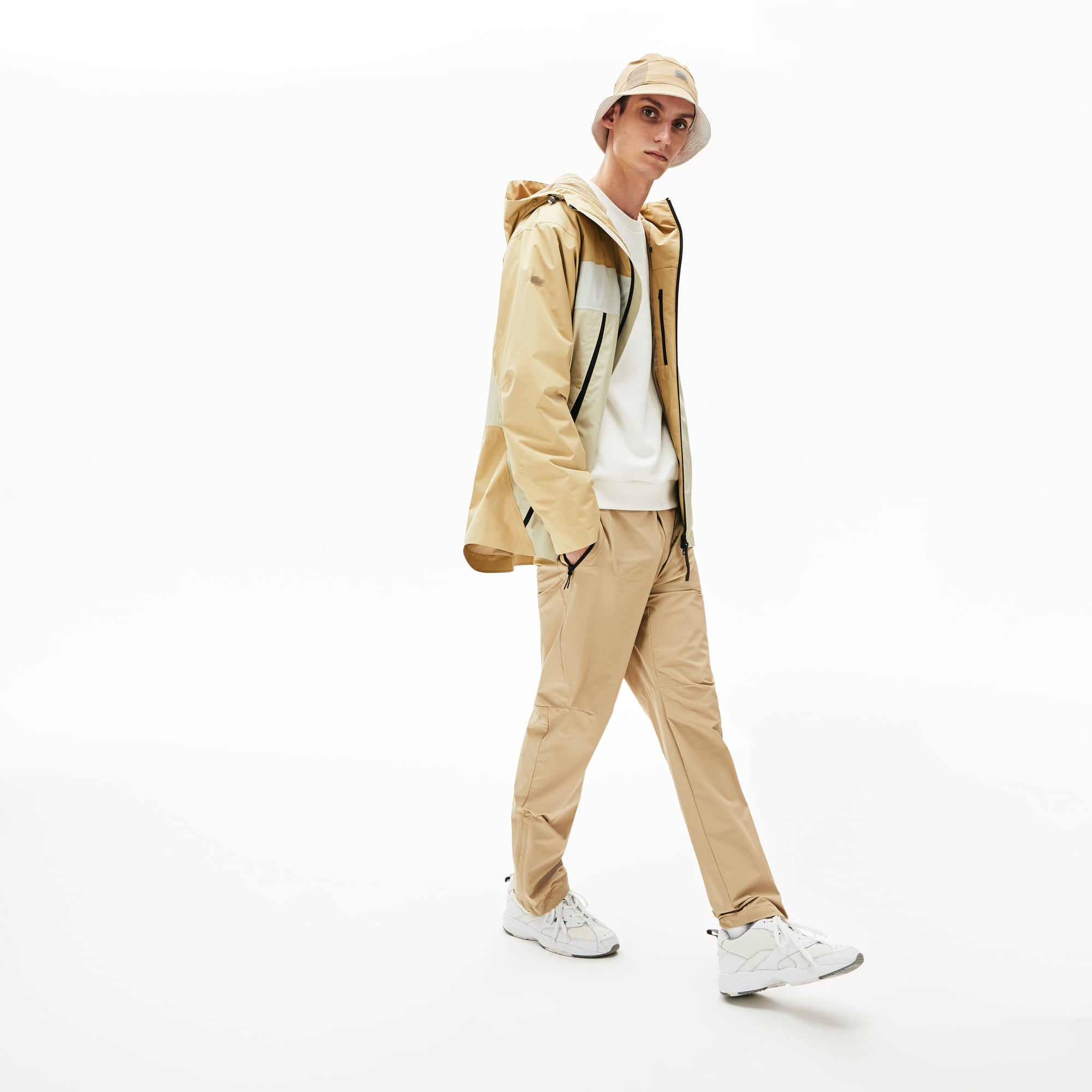 Lacoste Men's Motion Lightweight Quilted Short Parka