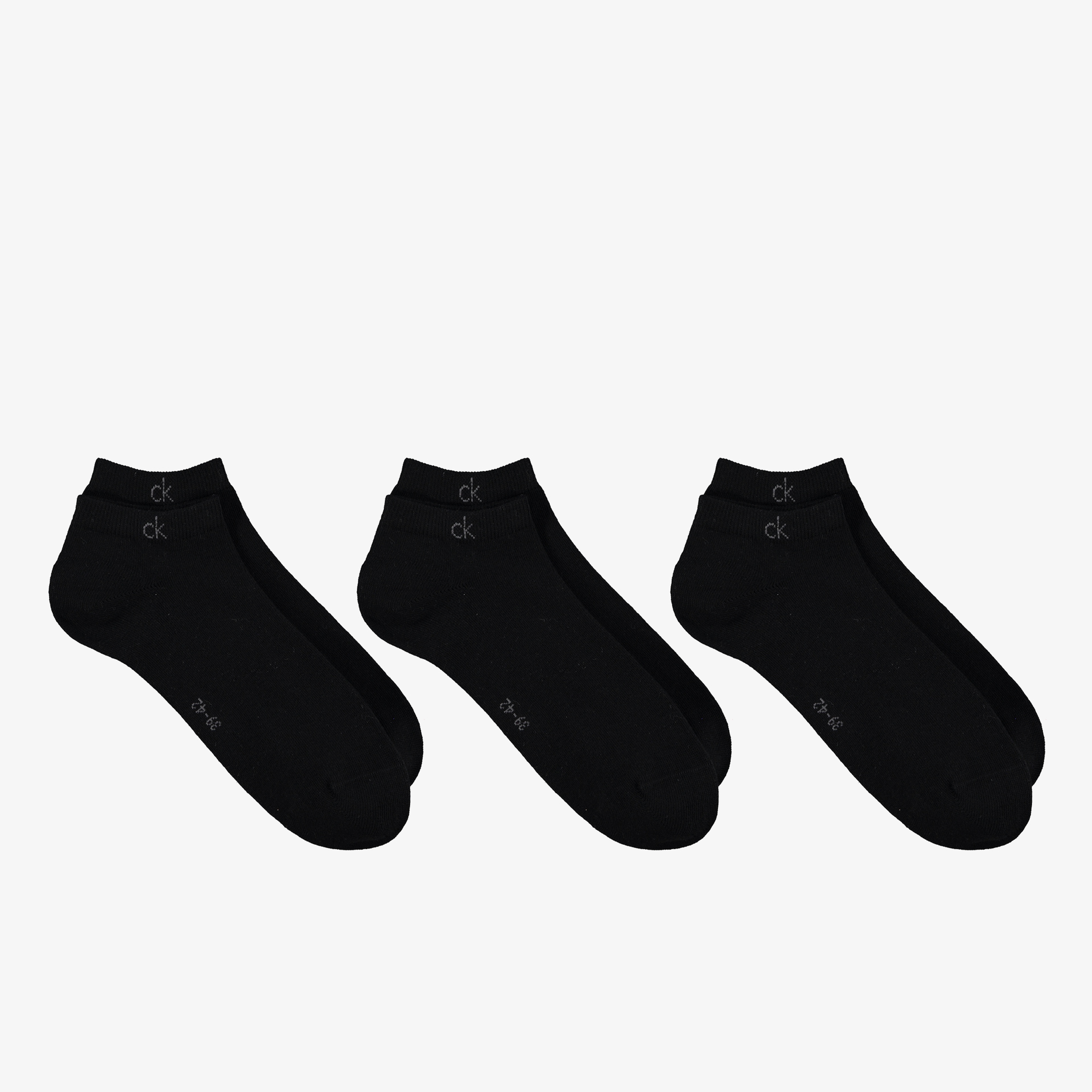 Calvin Klein Sneaker 3P Erkek Siyah Çorap