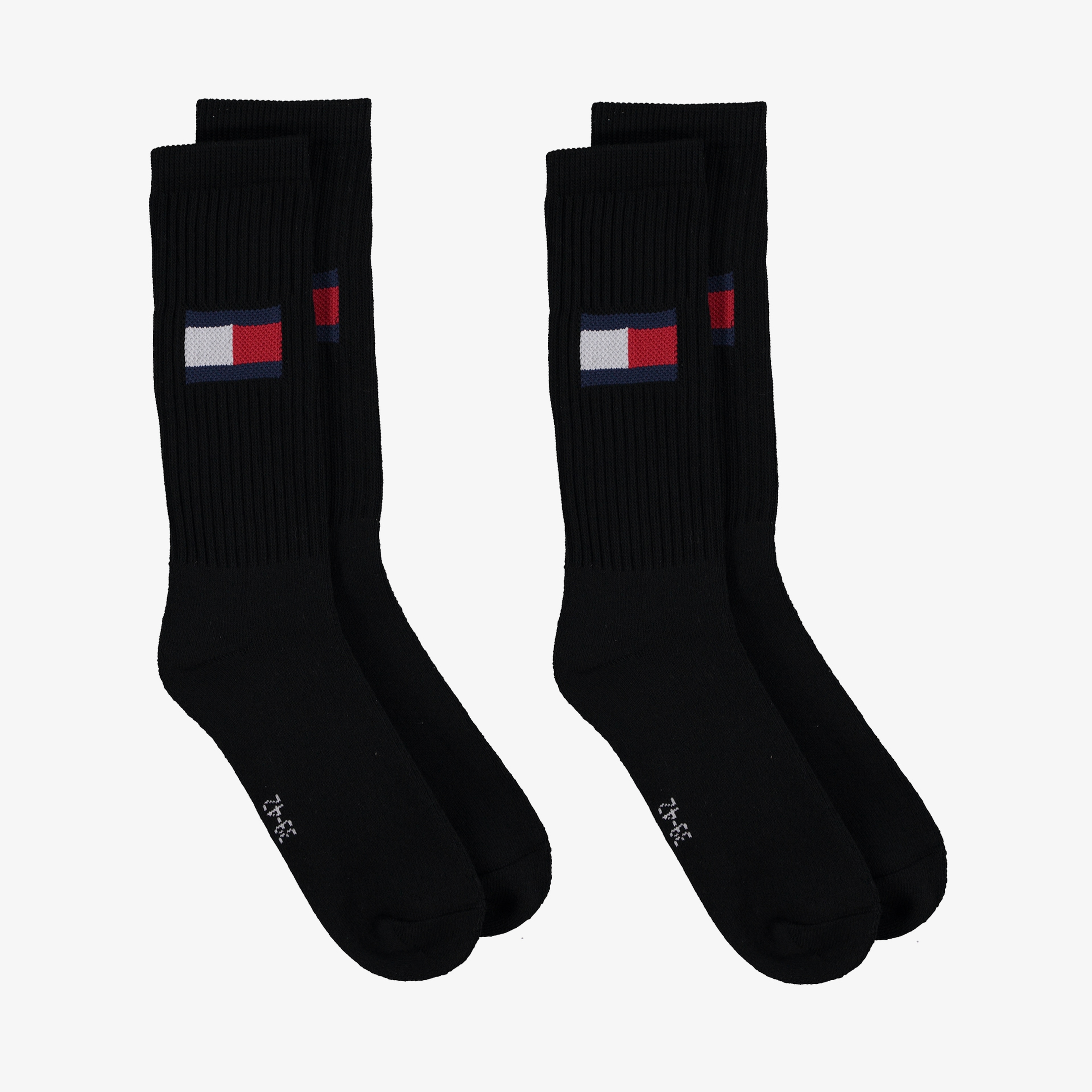 Tommy Hilfiger Fla 2P Unisex Siyah 2'li Çorap
