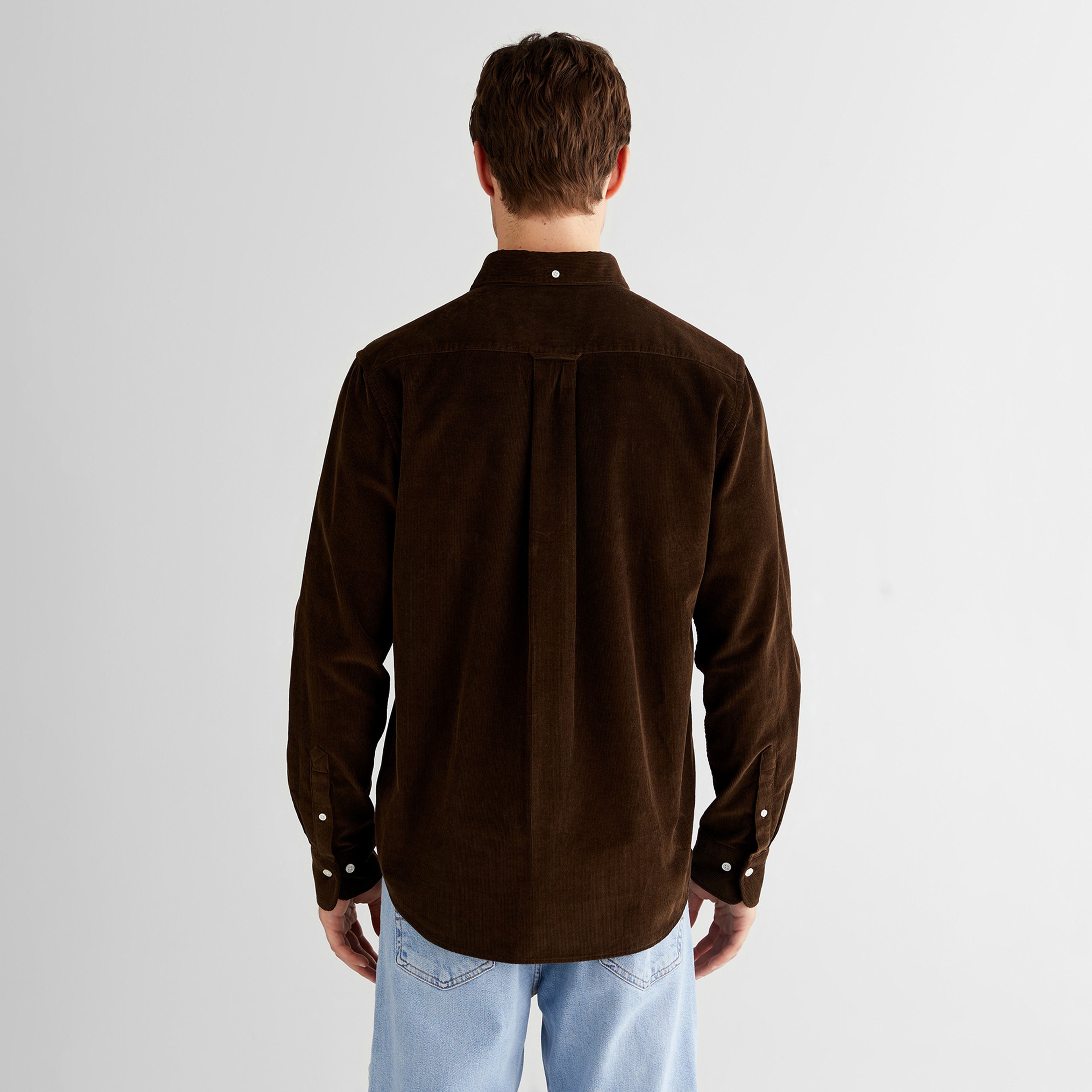 GANT Erkek Kahverengi Regular Fit Düğmeli Gömlek