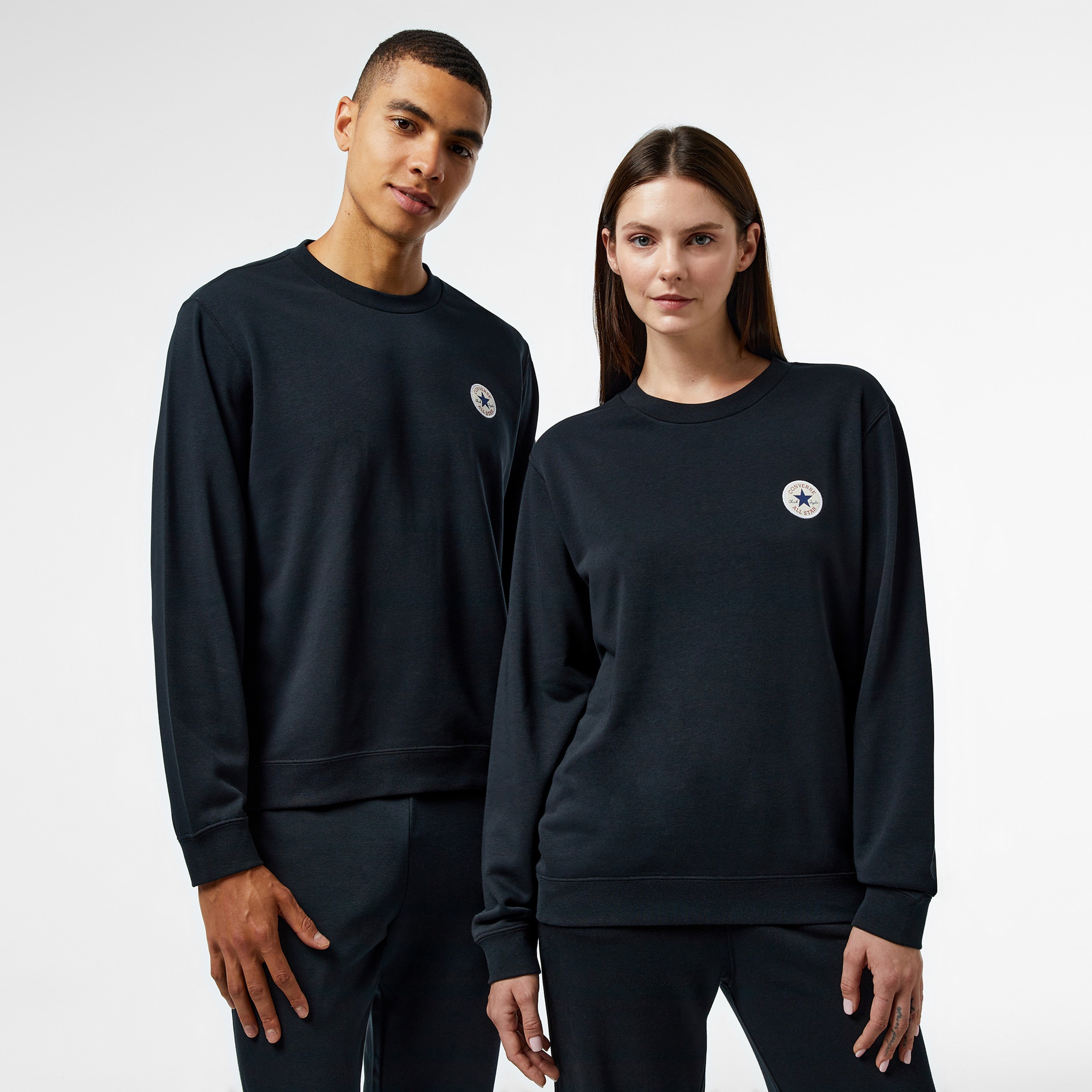 Converse Go-To Unisex Lacivert Sweatshirt