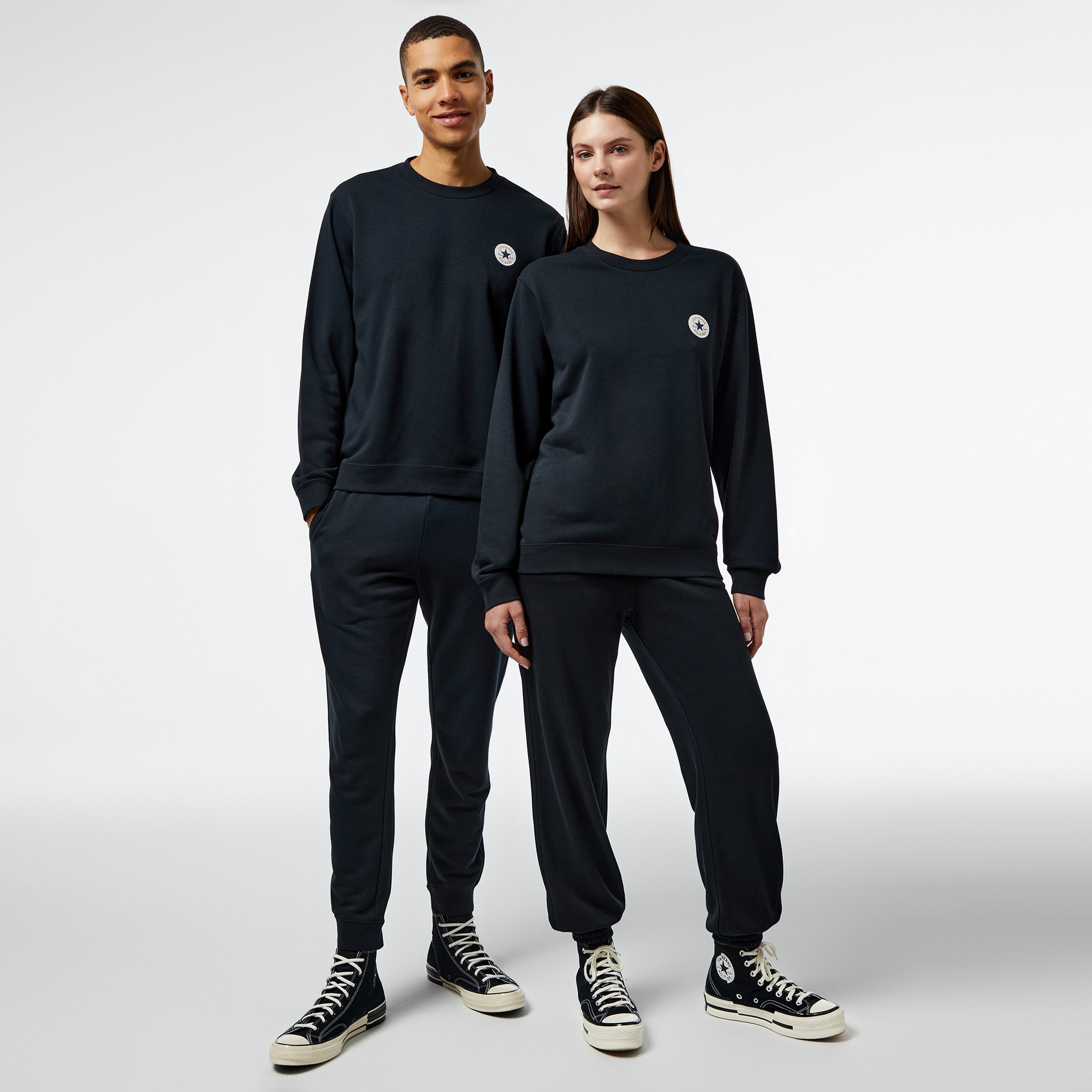 Converse Go-To Unisex Lacivert Sweatshirt
