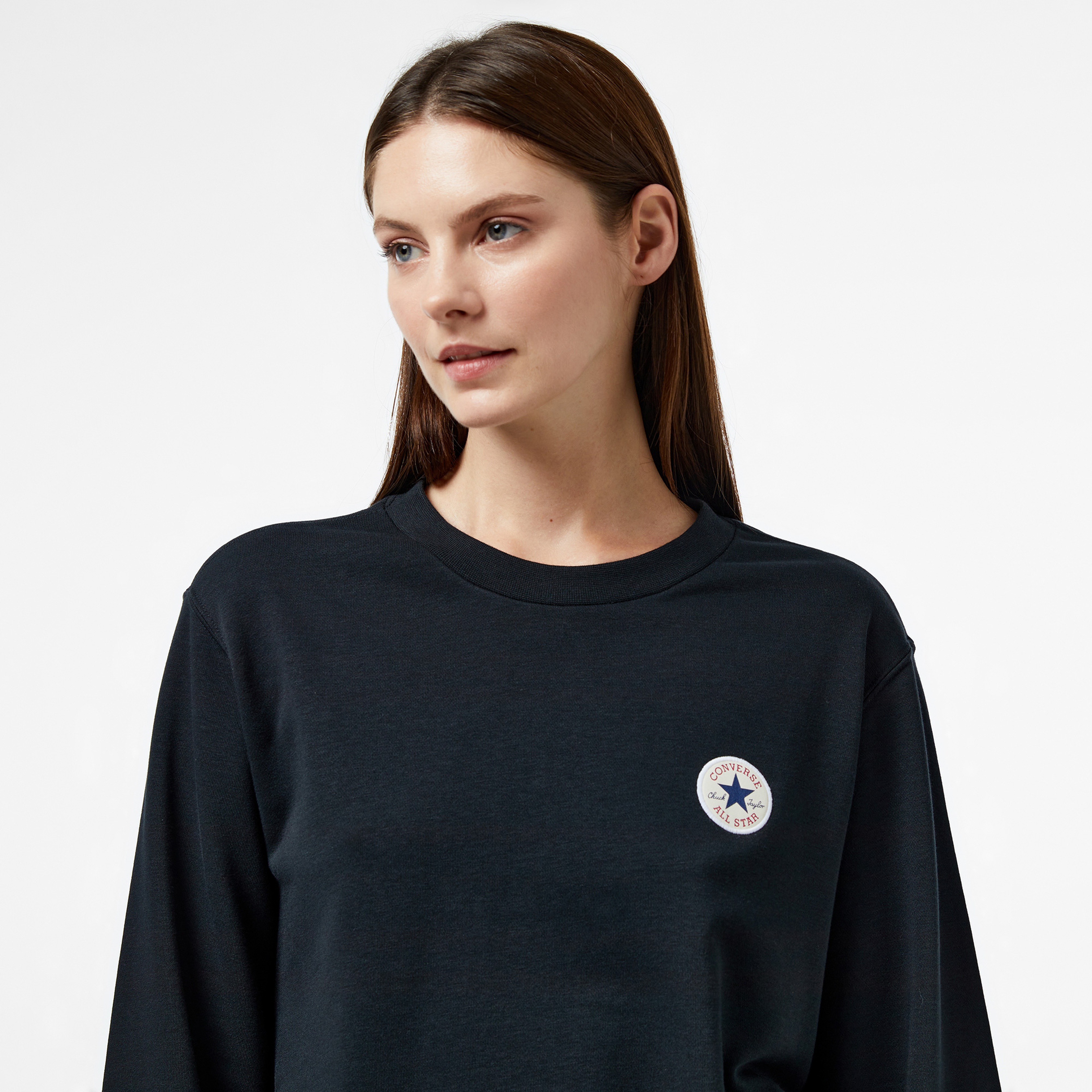 Converse Go-To Unisex Lacivert Sweatshirt