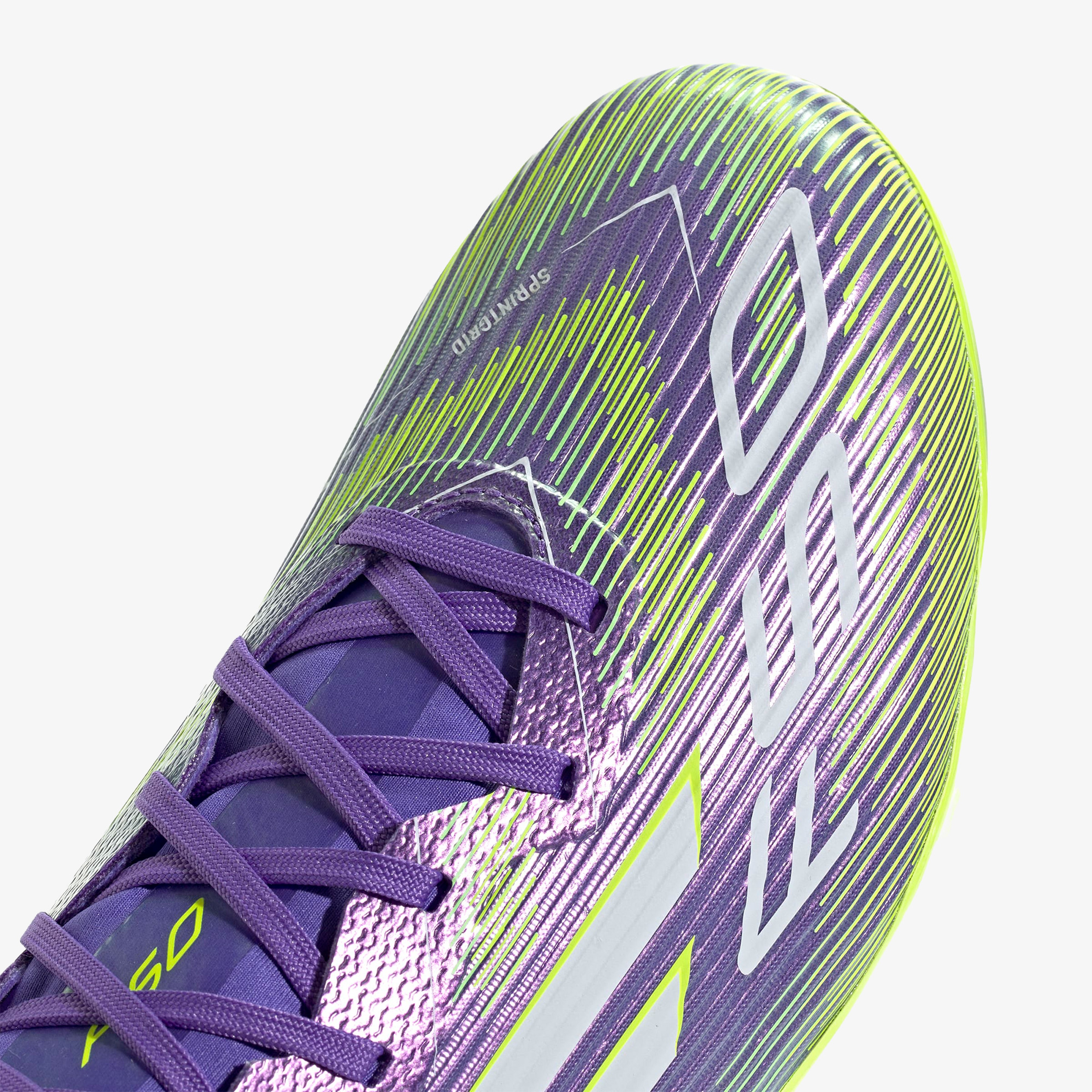 adidas F50 League Firm-Multi Ground Erkek Mor Çim Saha Kramponu