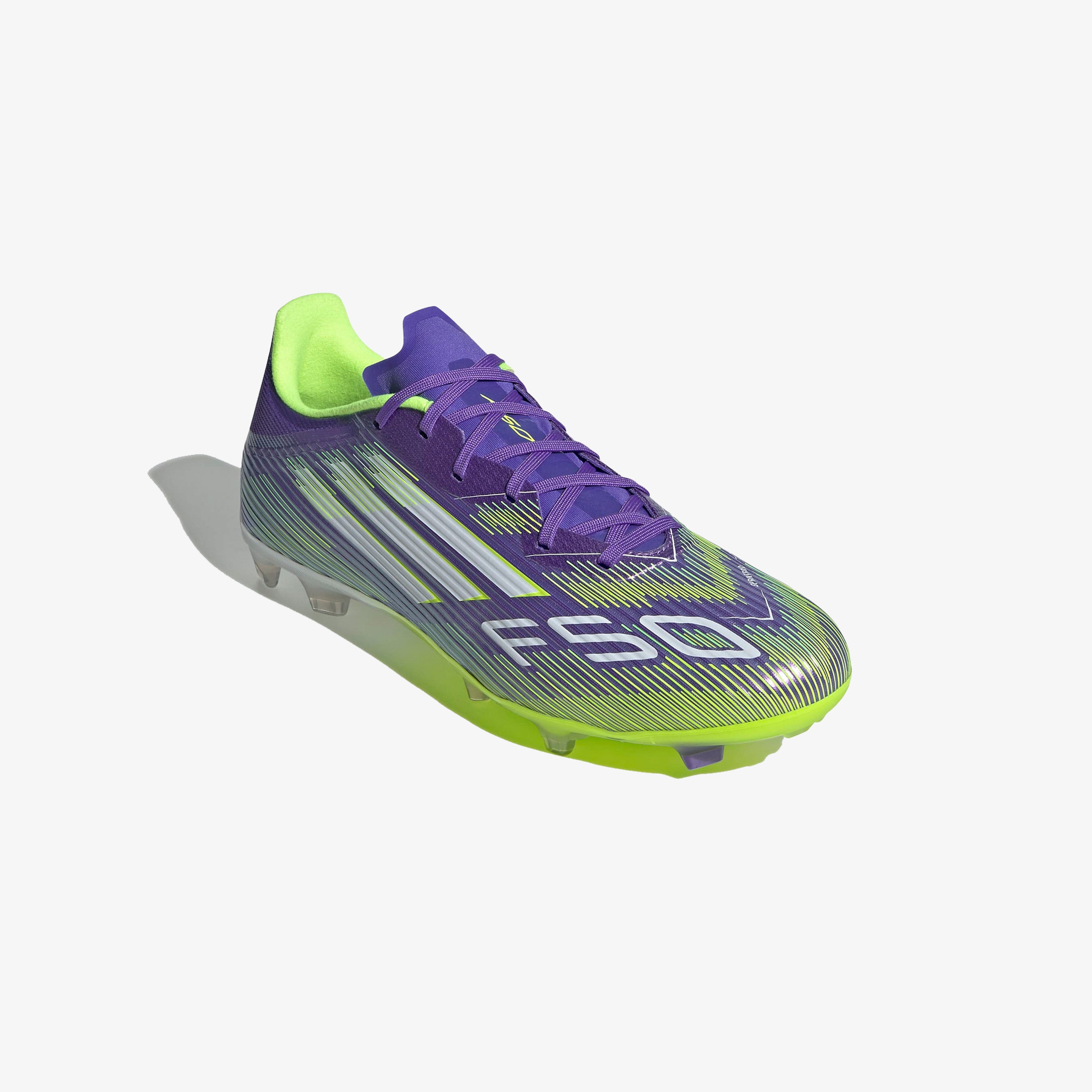 adidas F50 League Firm-Multi Ground Erkek Mor Çim Saha Kramponu