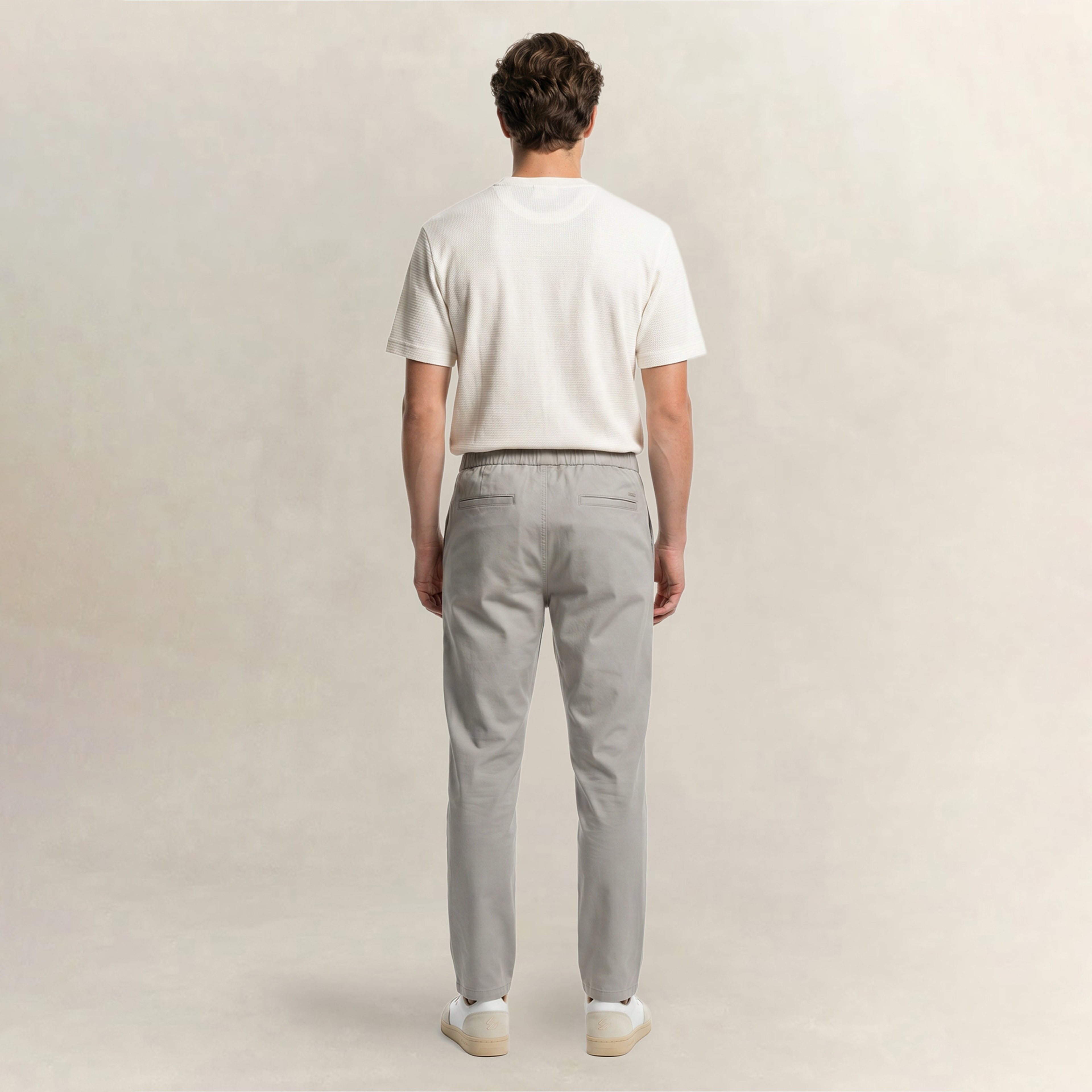 GANT Erkek Gri Regular Fit Jogger Pantolon