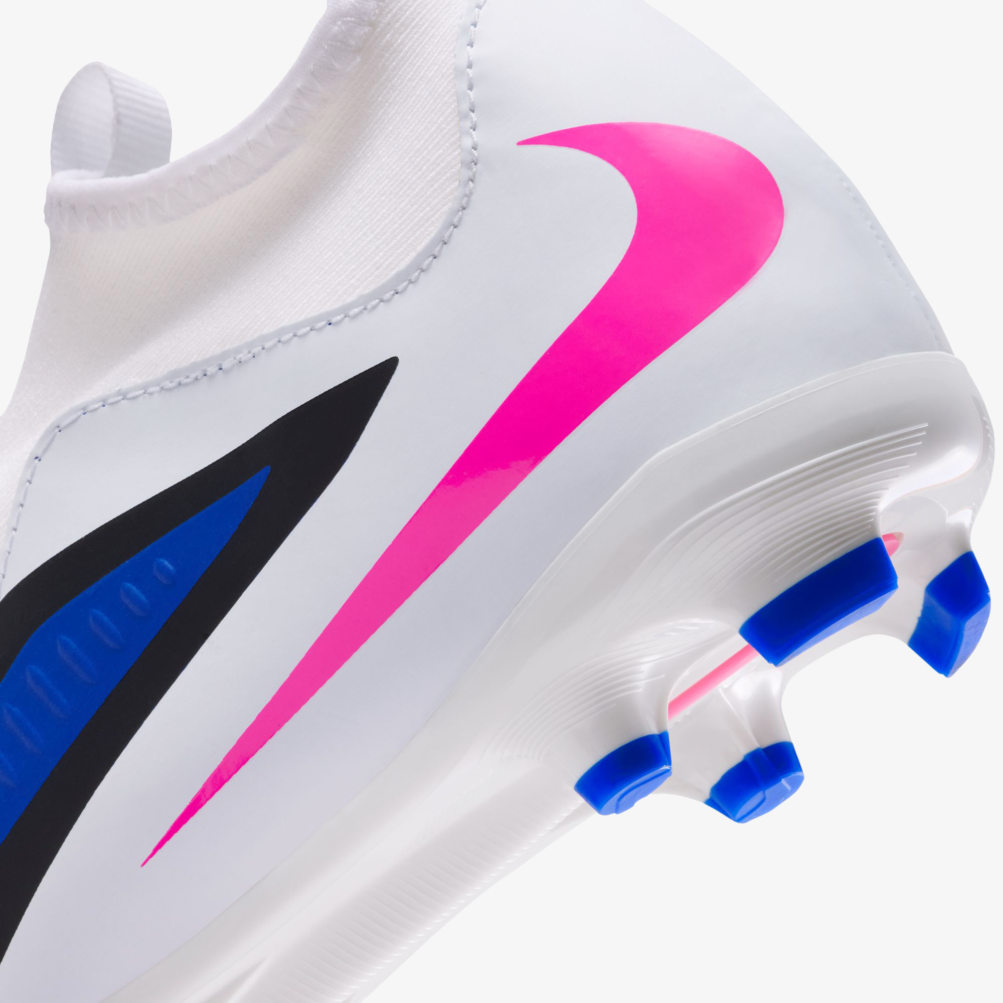 Nike Phantom 6 High Academy Çocuk Lacivert Halı Saha Kramponu