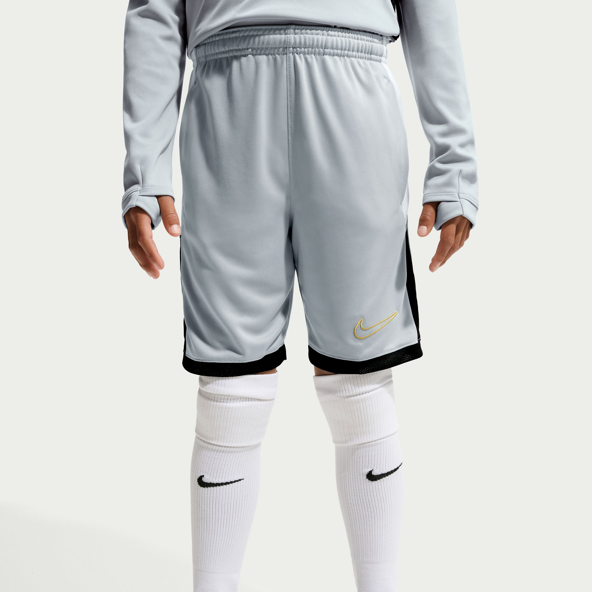 Nike Dri-Fit Academy 25 Çocuk Gri Şort