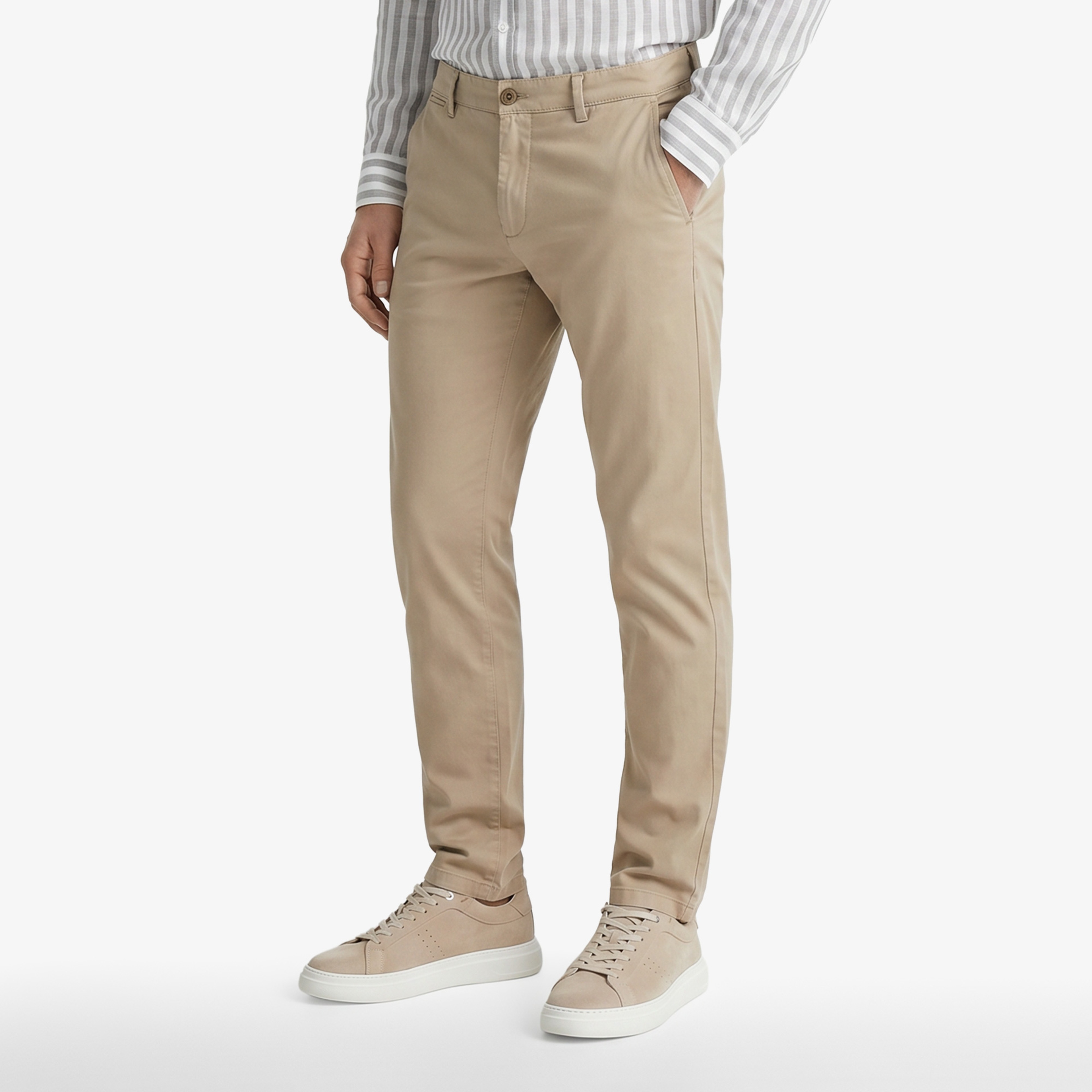 Nautica Regular Fit Erkek Kahverengi Pantolon