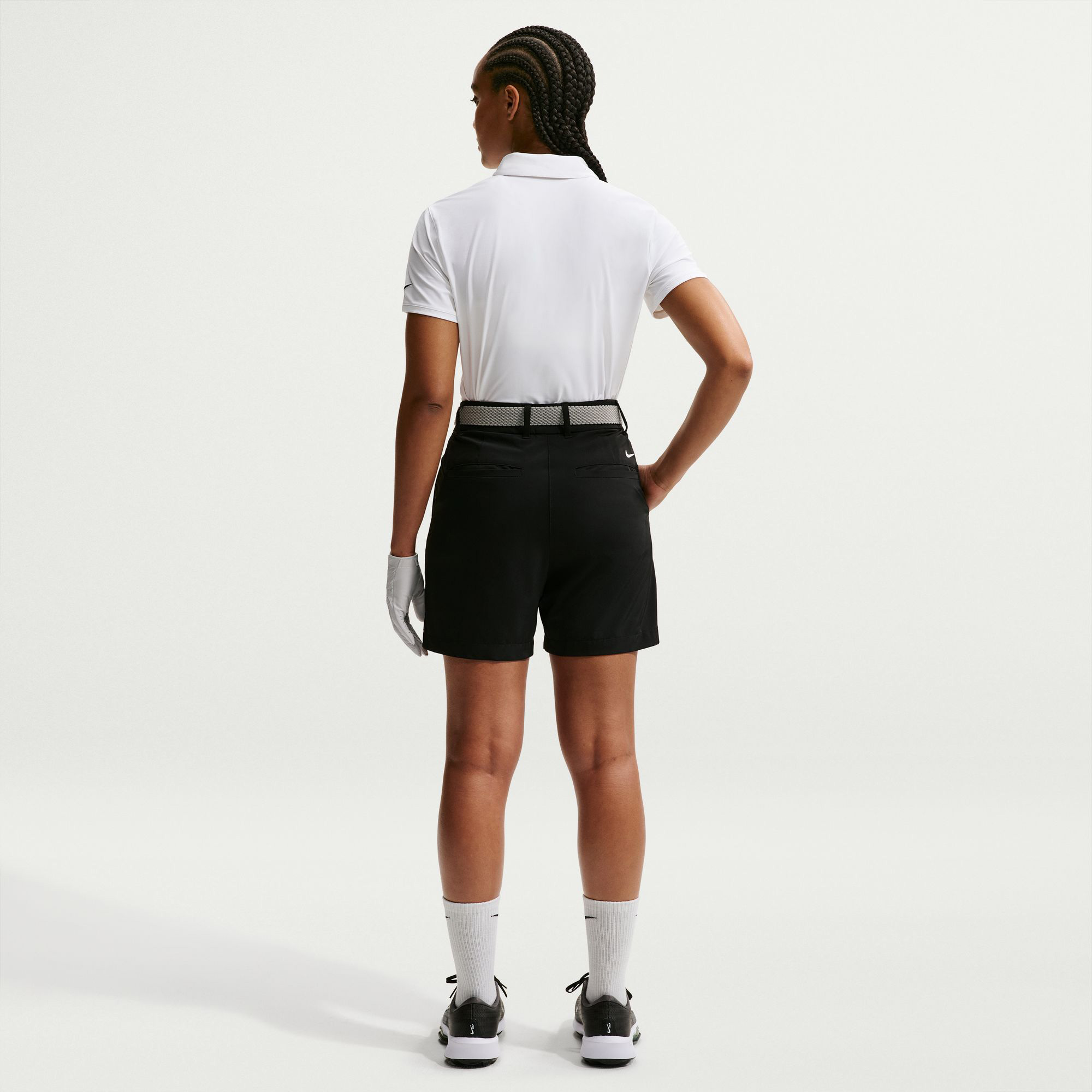 Nike Dri-FIT Victory Kadın Beyaz Golf T-Shirt