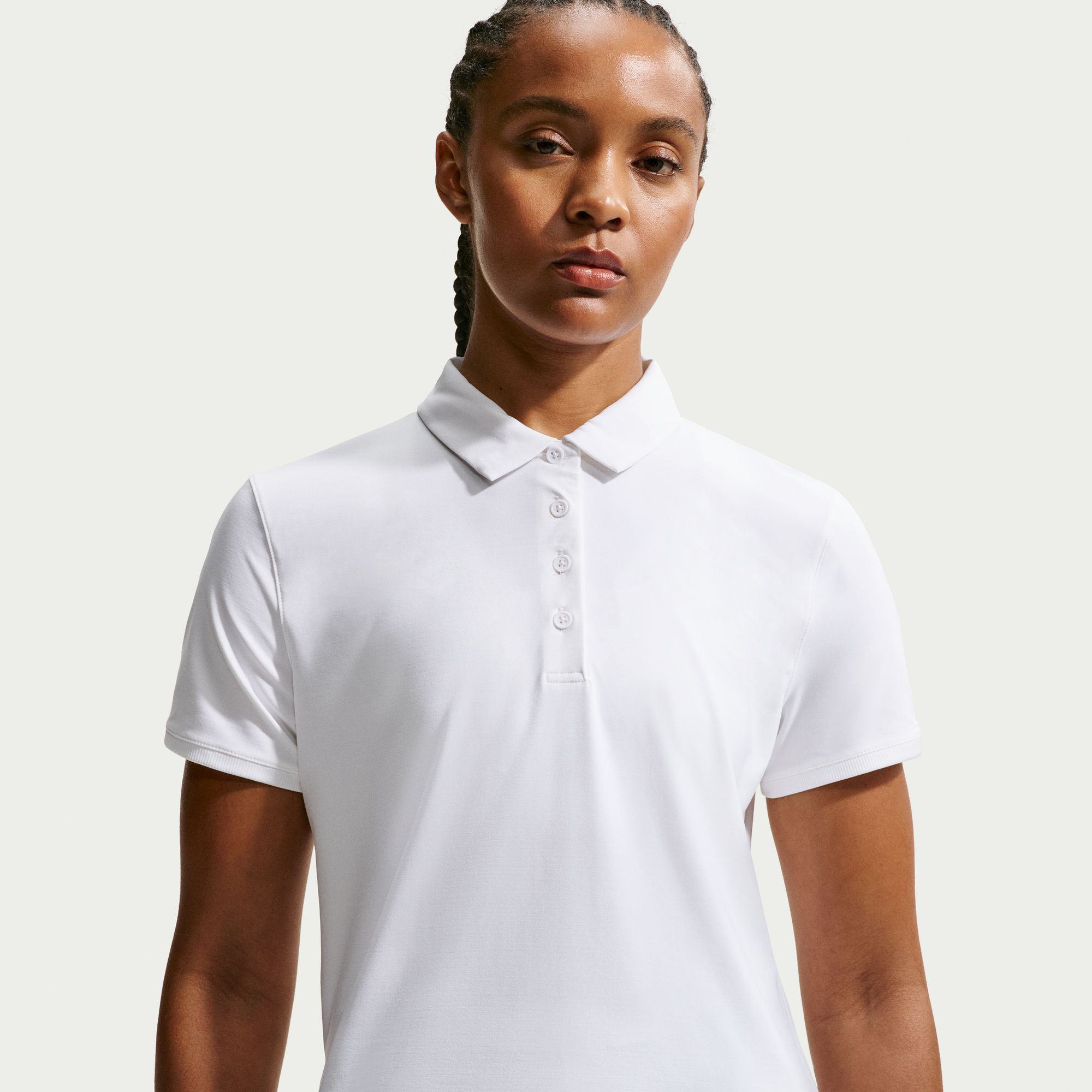 Nike Dri-FIT Victory Kadın Beyaz Golf T-Shirt