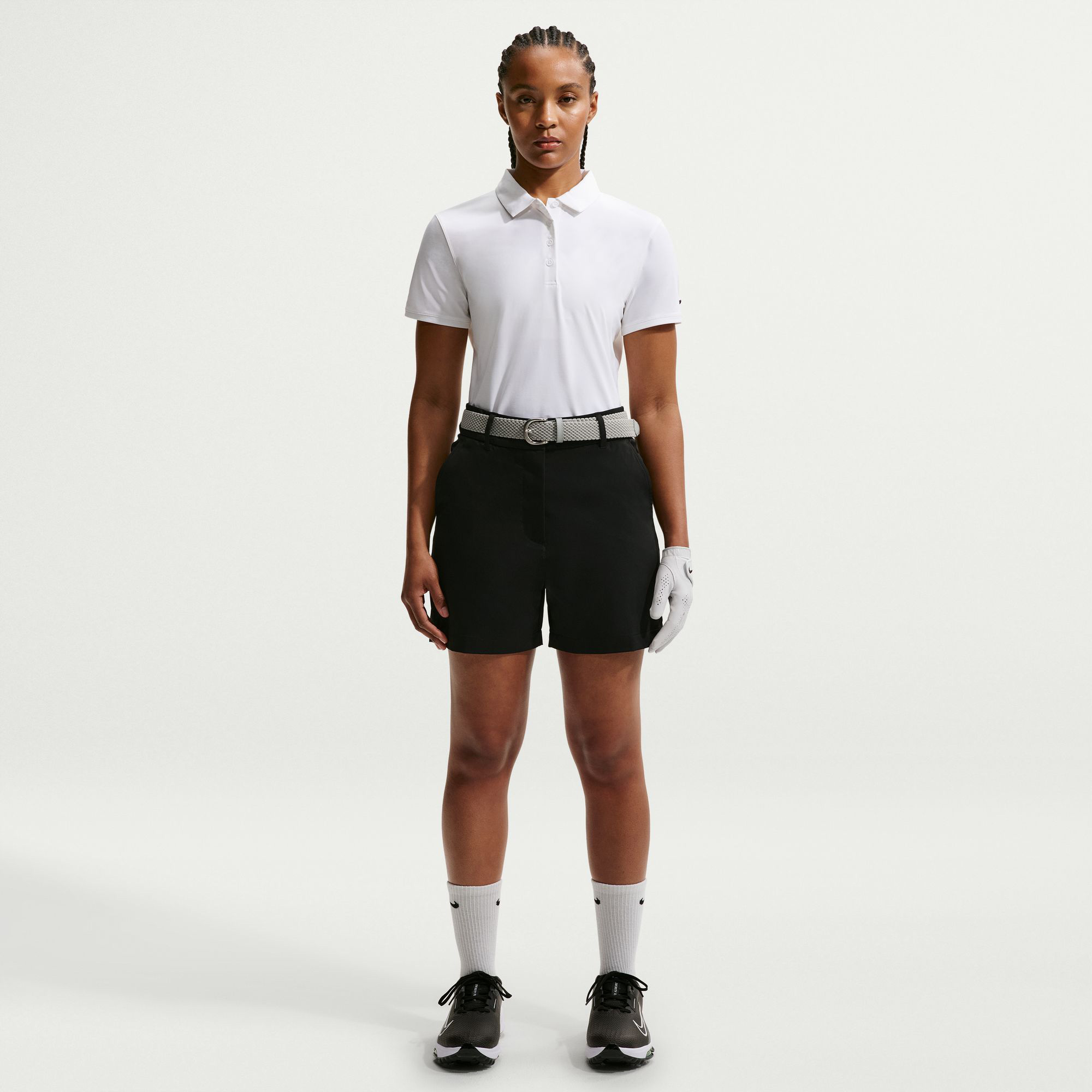 Nike Dri-FIT Victory Kadın Beyaz Golf T-Shirt