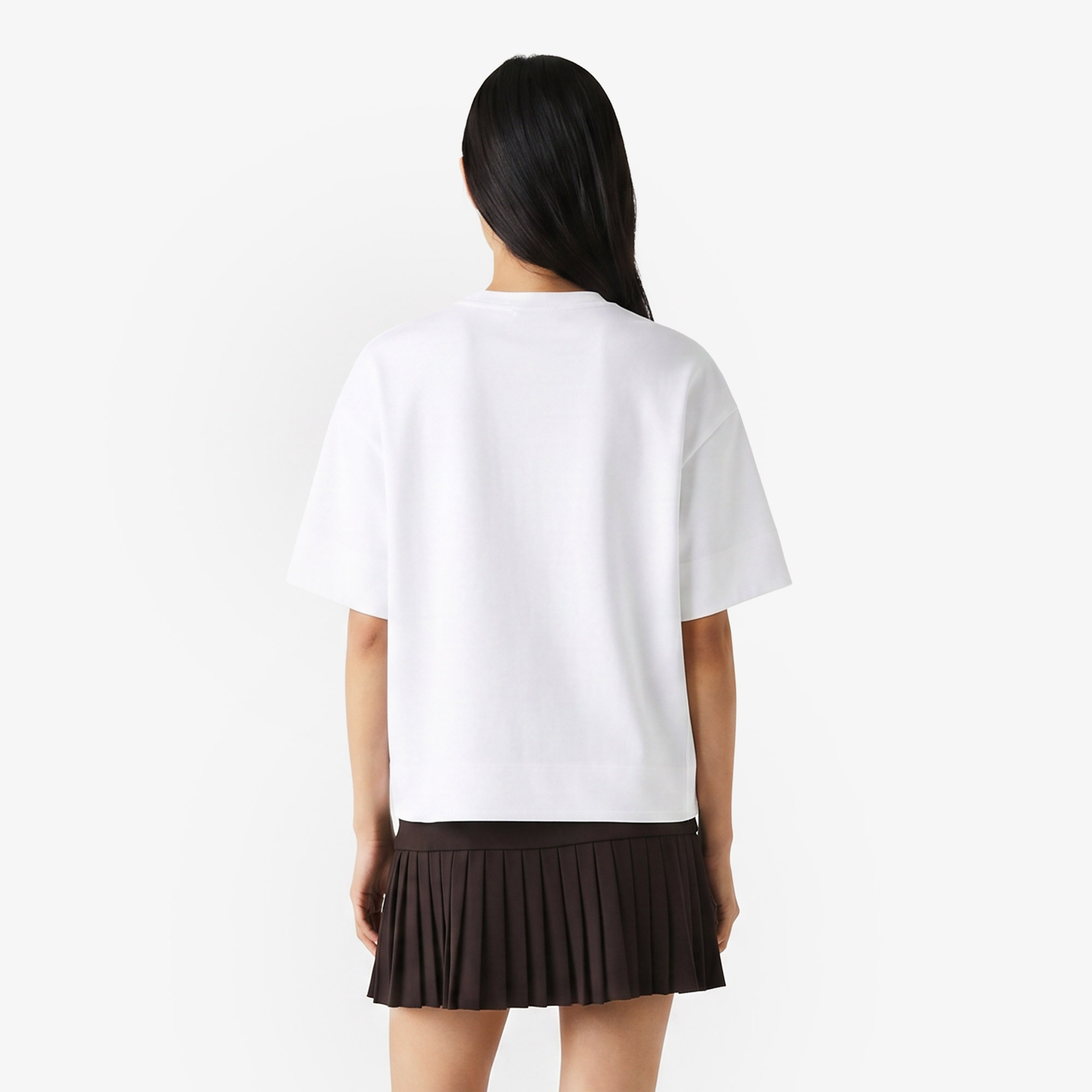 Lacoste Regular Fit Kadın Bej T-Shirt