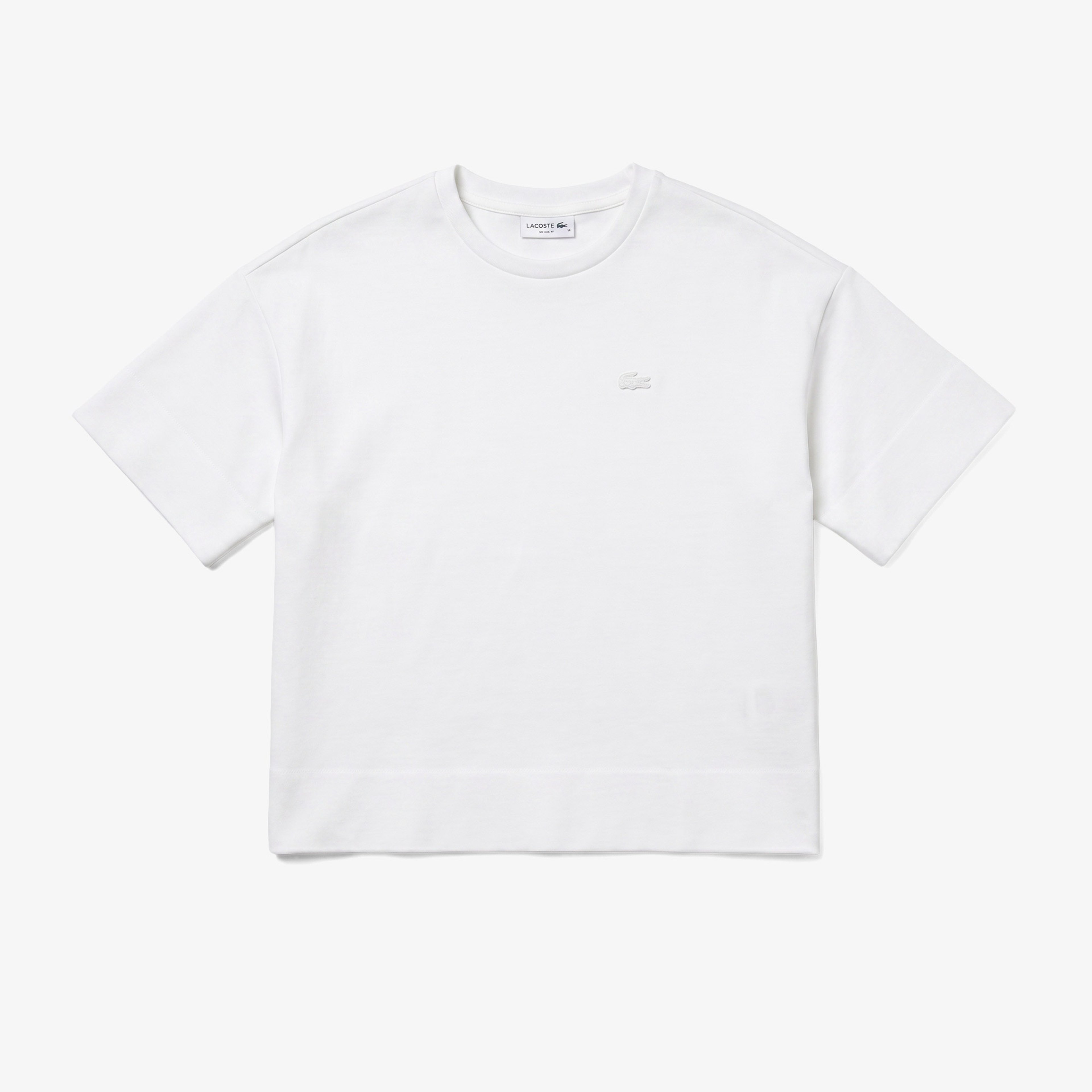 Lacoste Regular Fit Kadın Bej T-Shirt