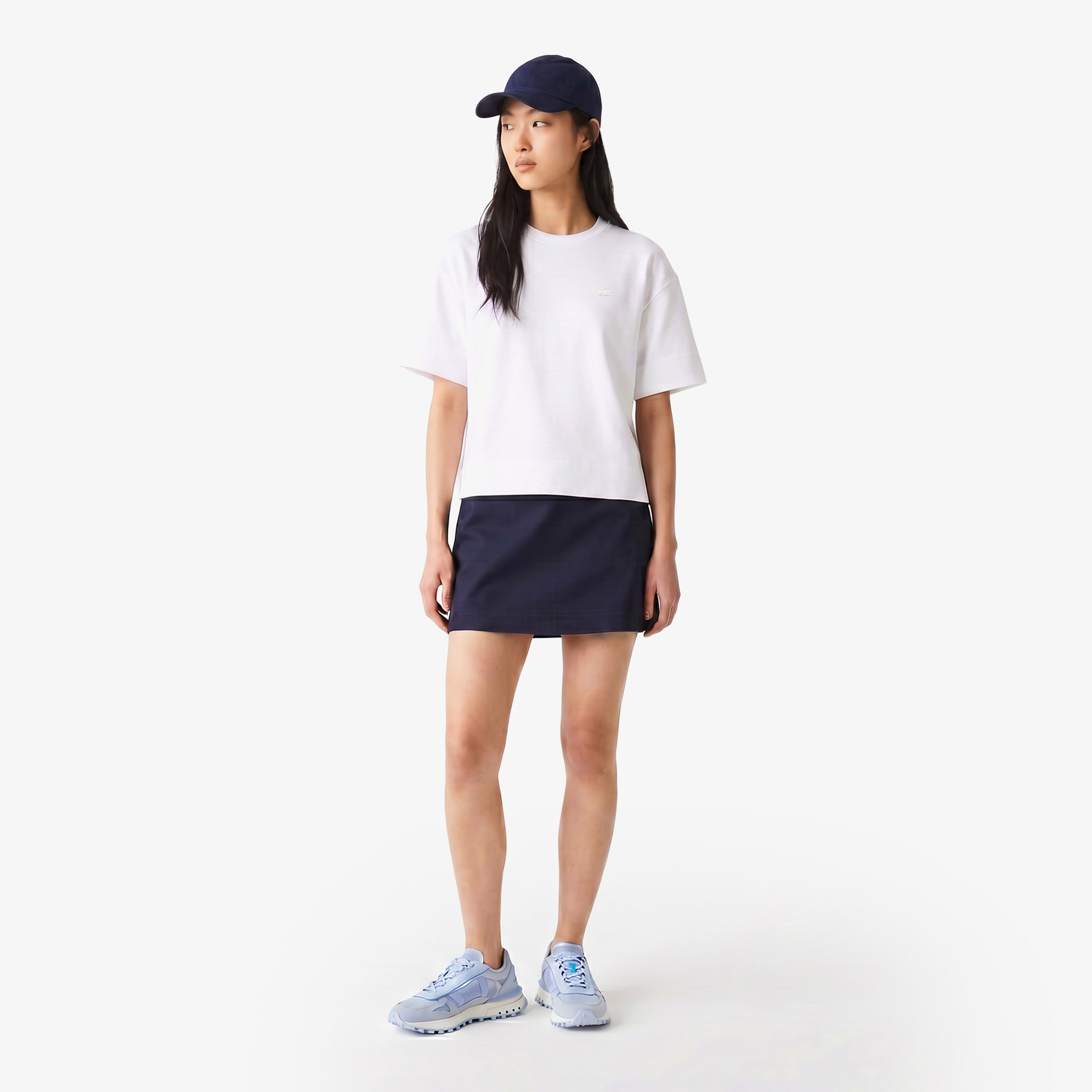 Lacoste Regular Fit Kadın Bej T-Shirt