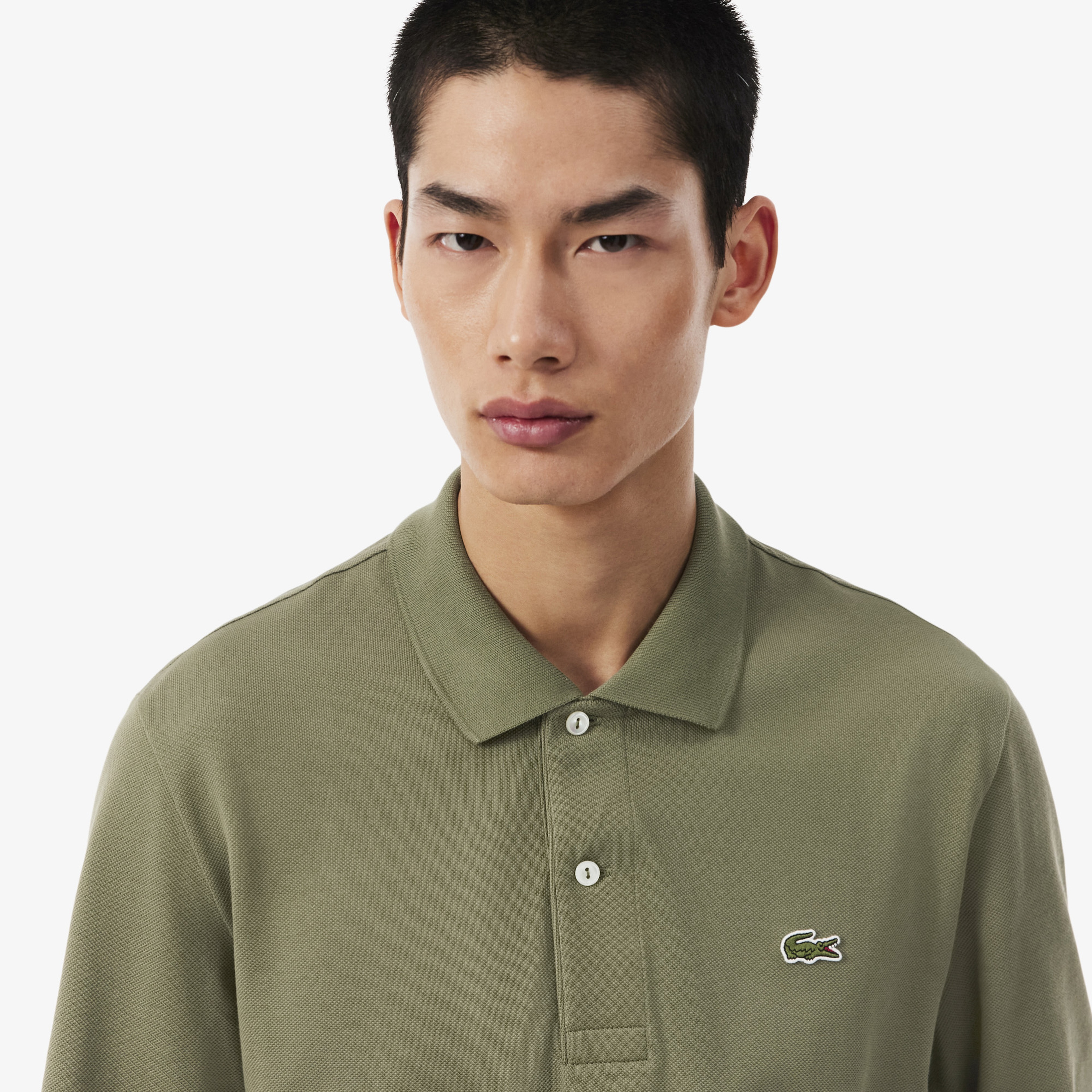 Lacoste Erkek Haki Polo