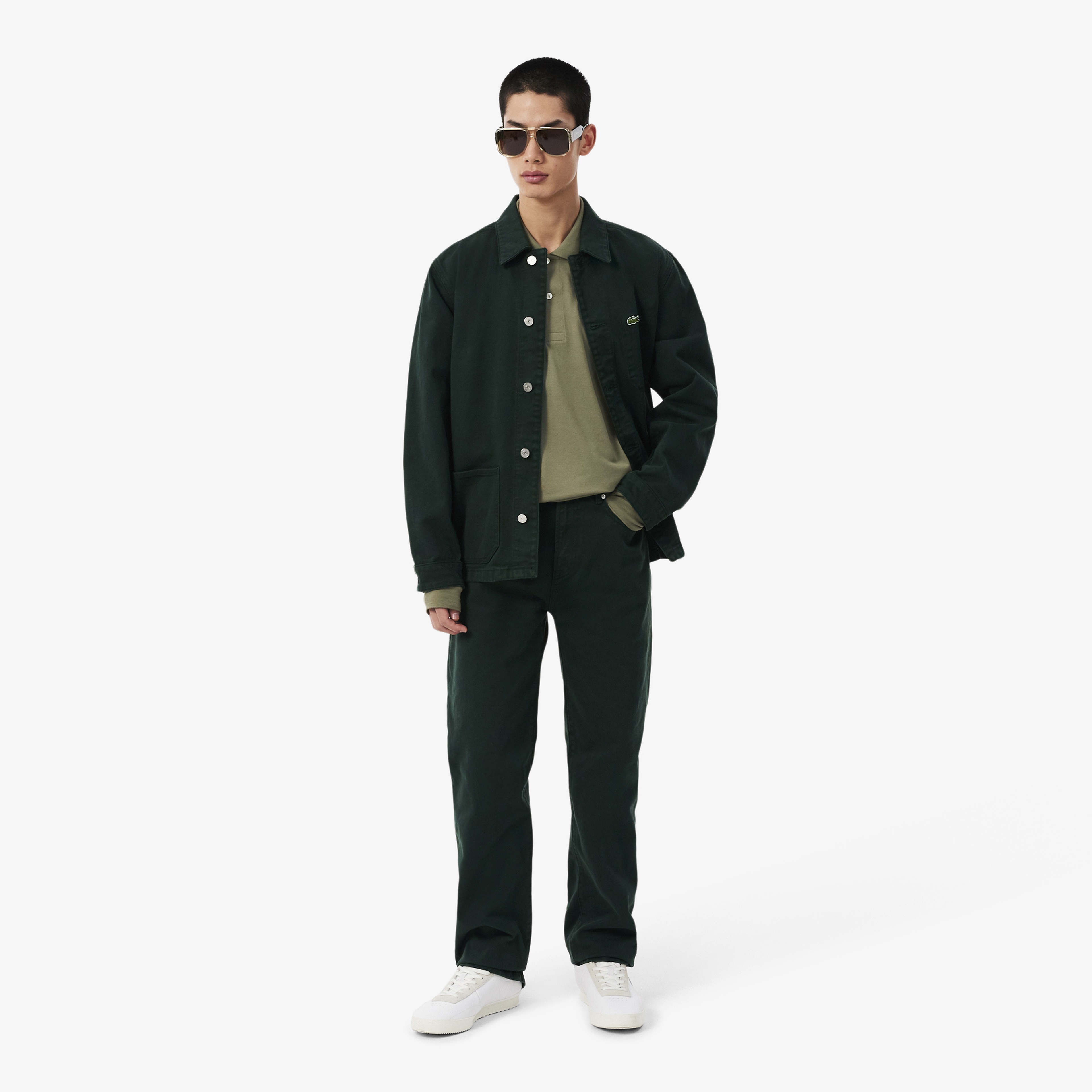 Lacoste Erkek Haki Polo