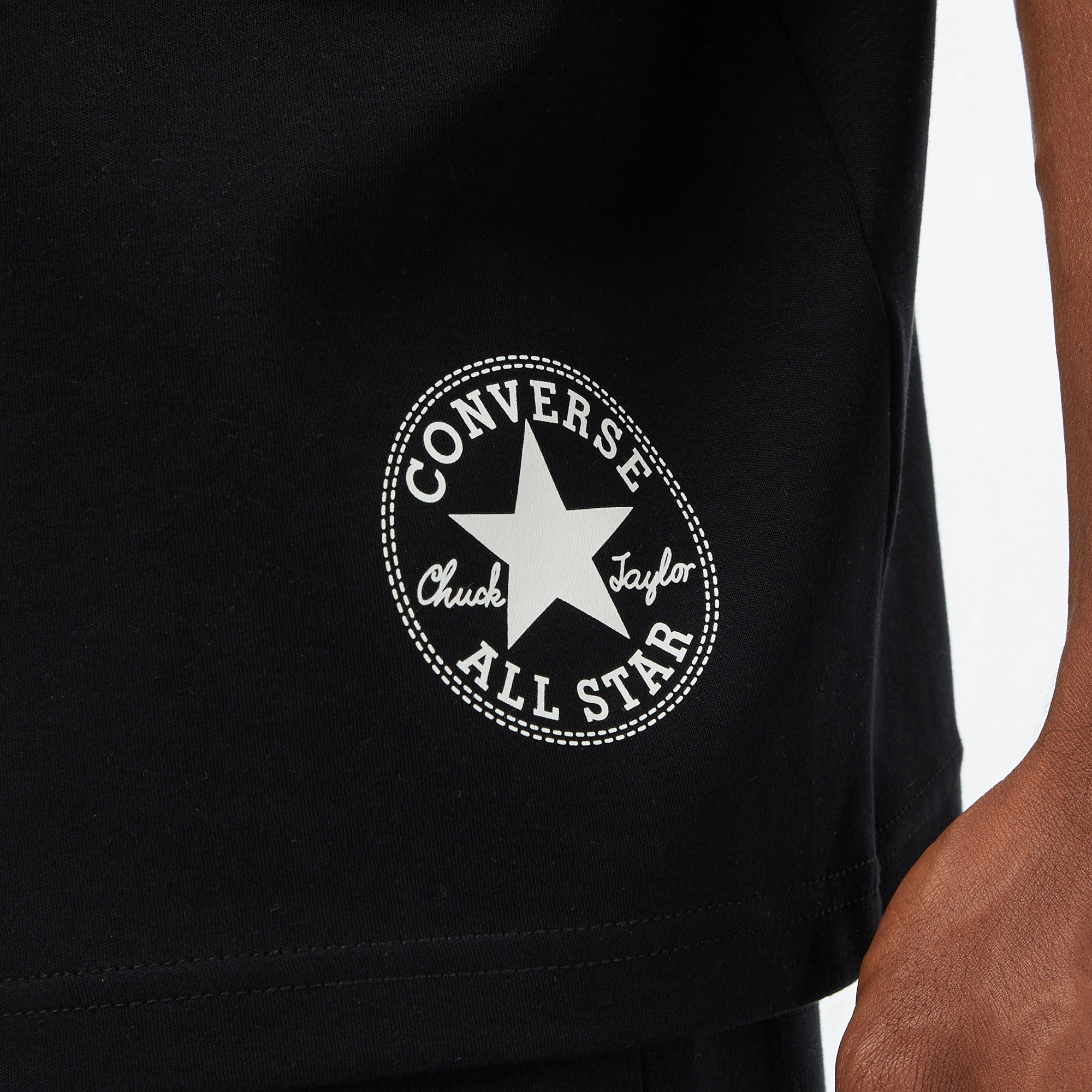 Converse Regular Fit Erkek Siyah T-Shirt