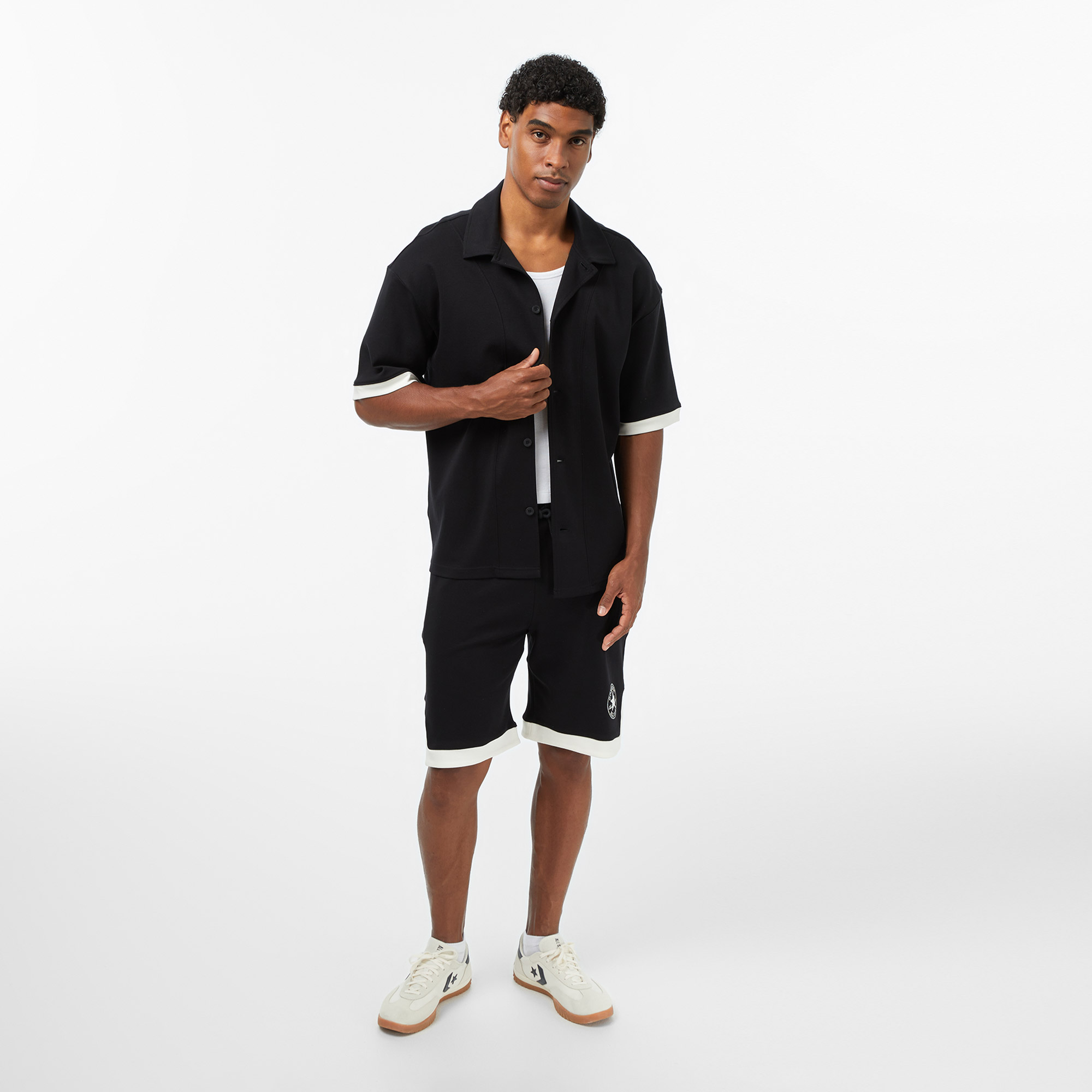 Converse Regular Fit Erkek Siyah T-Shirt