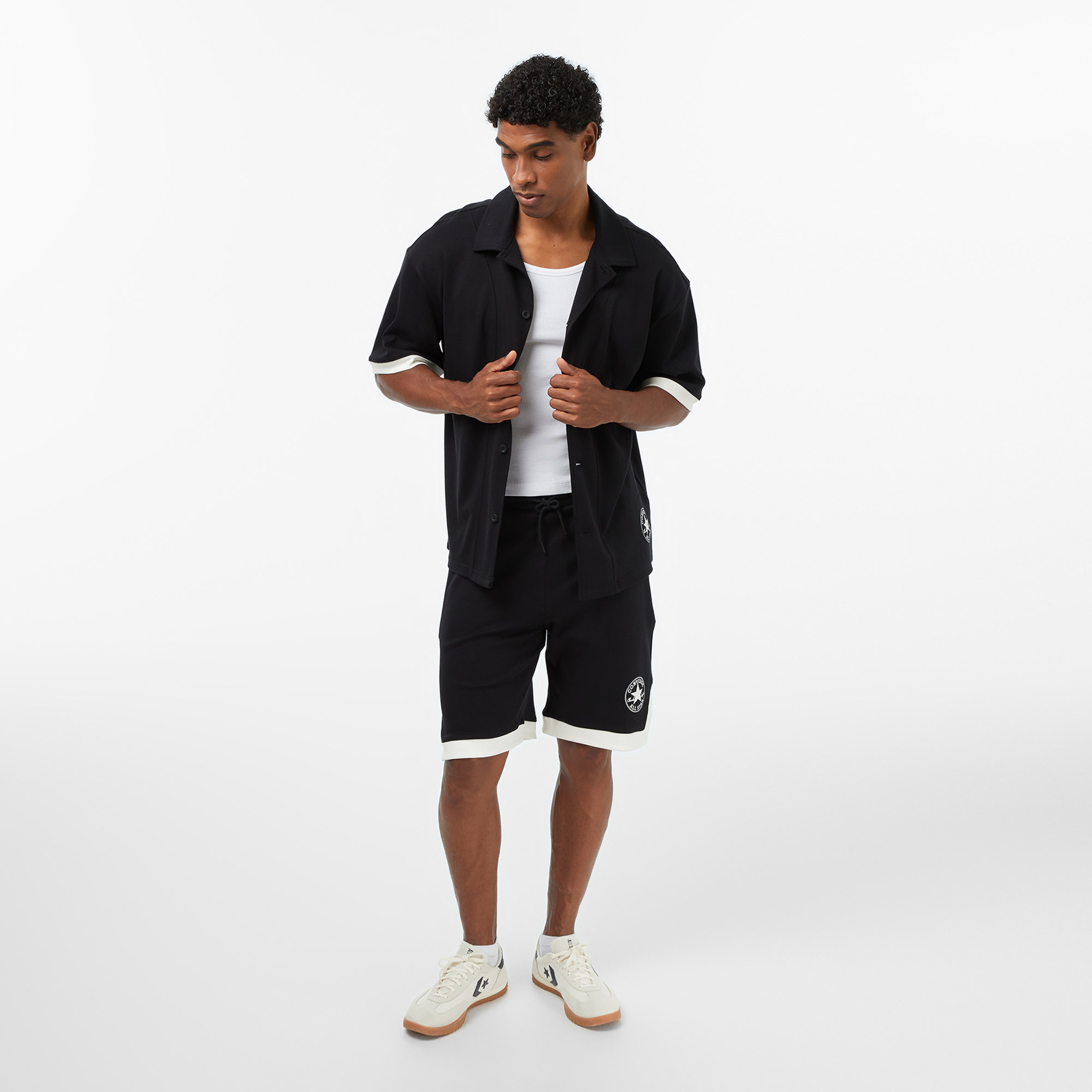 Converse Regular Fit Erkek Siyah Şort