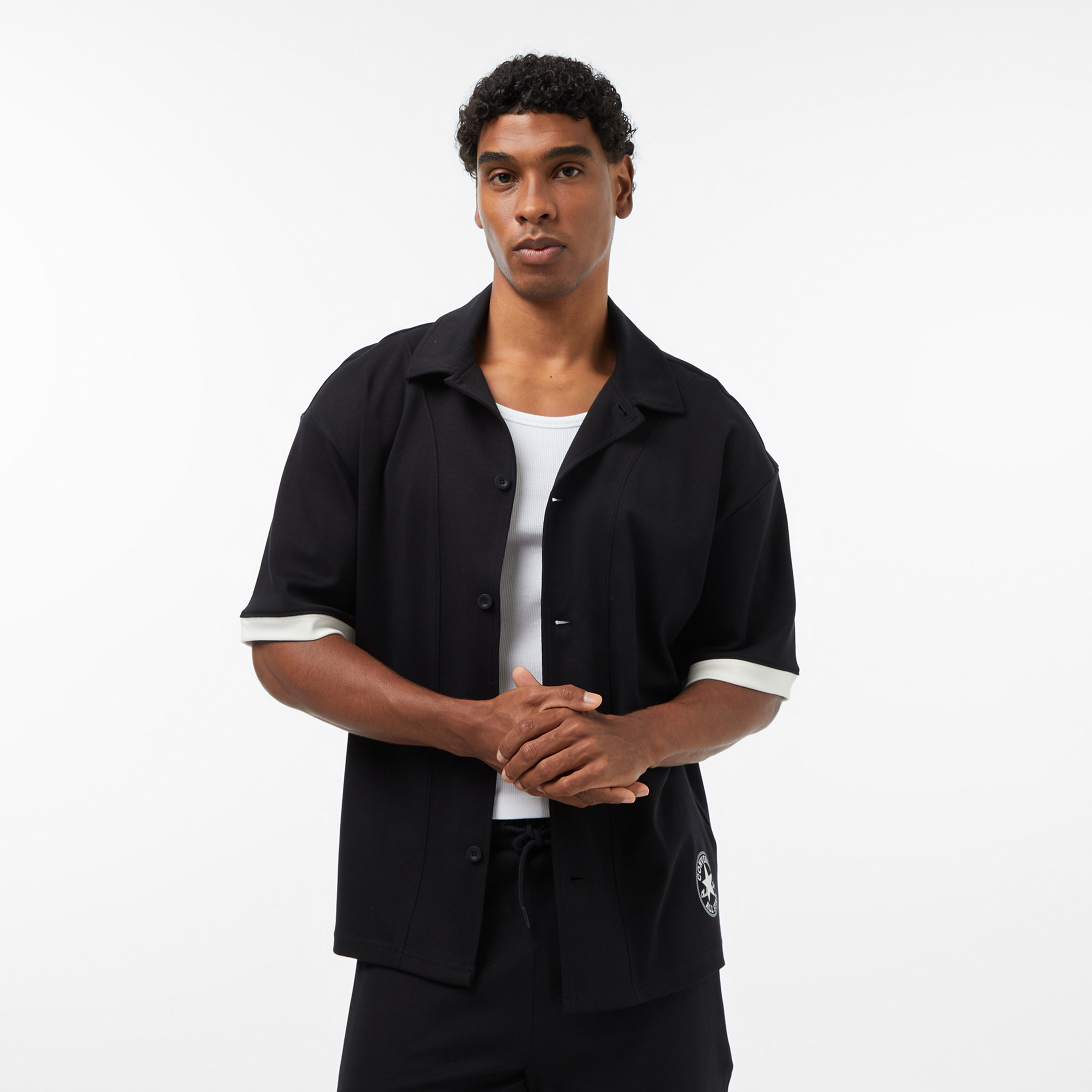 Converse Regular Fit Erkek Siyah T-Shirt